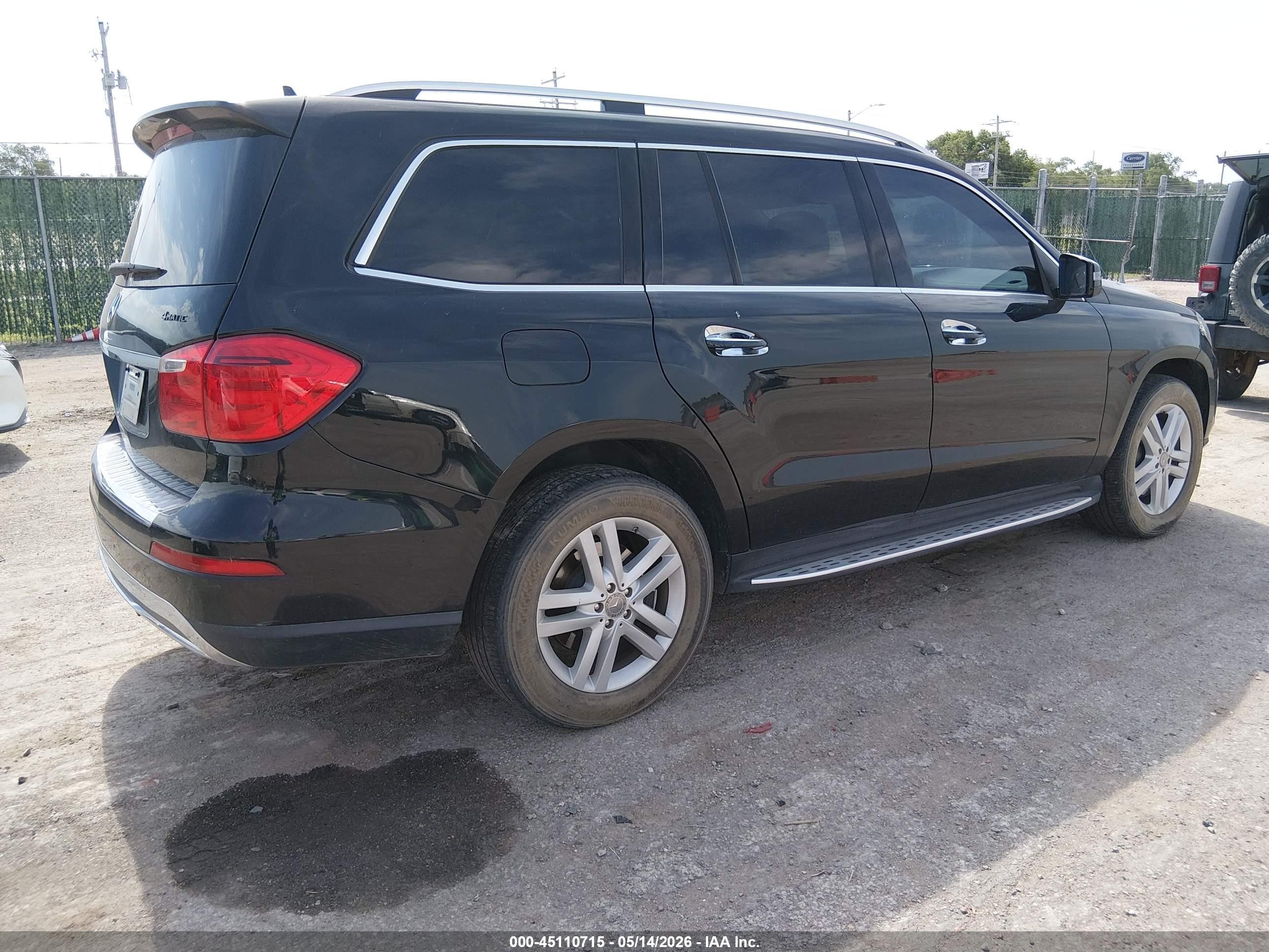 2013 Mercedes-benz Gl 450 4matic Black vin: 4JGDF7CE7DA220571