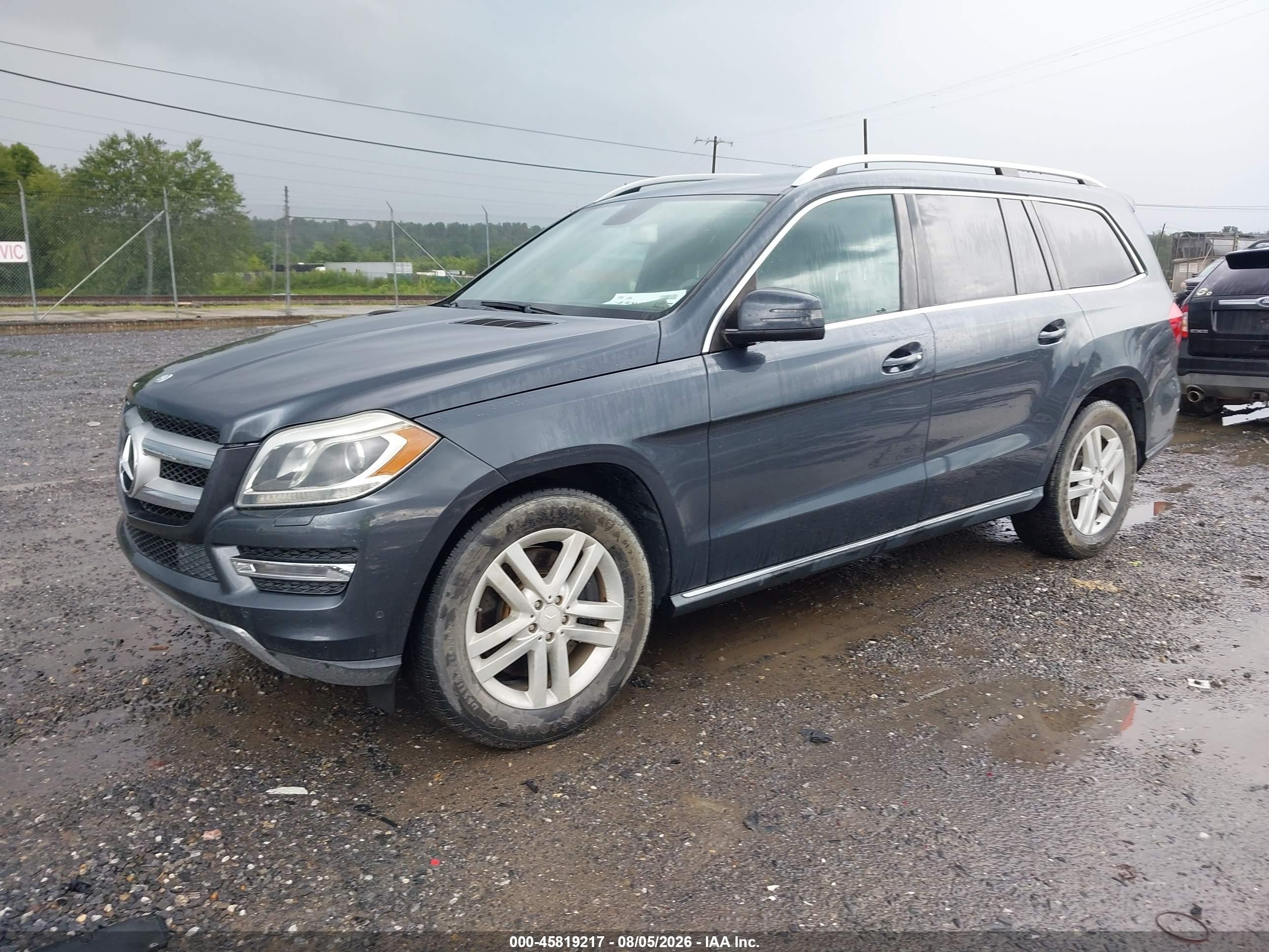 2013 Mercedes-benz Gl 450 4matic Gray vin: 4JGDF7CE7DA223275