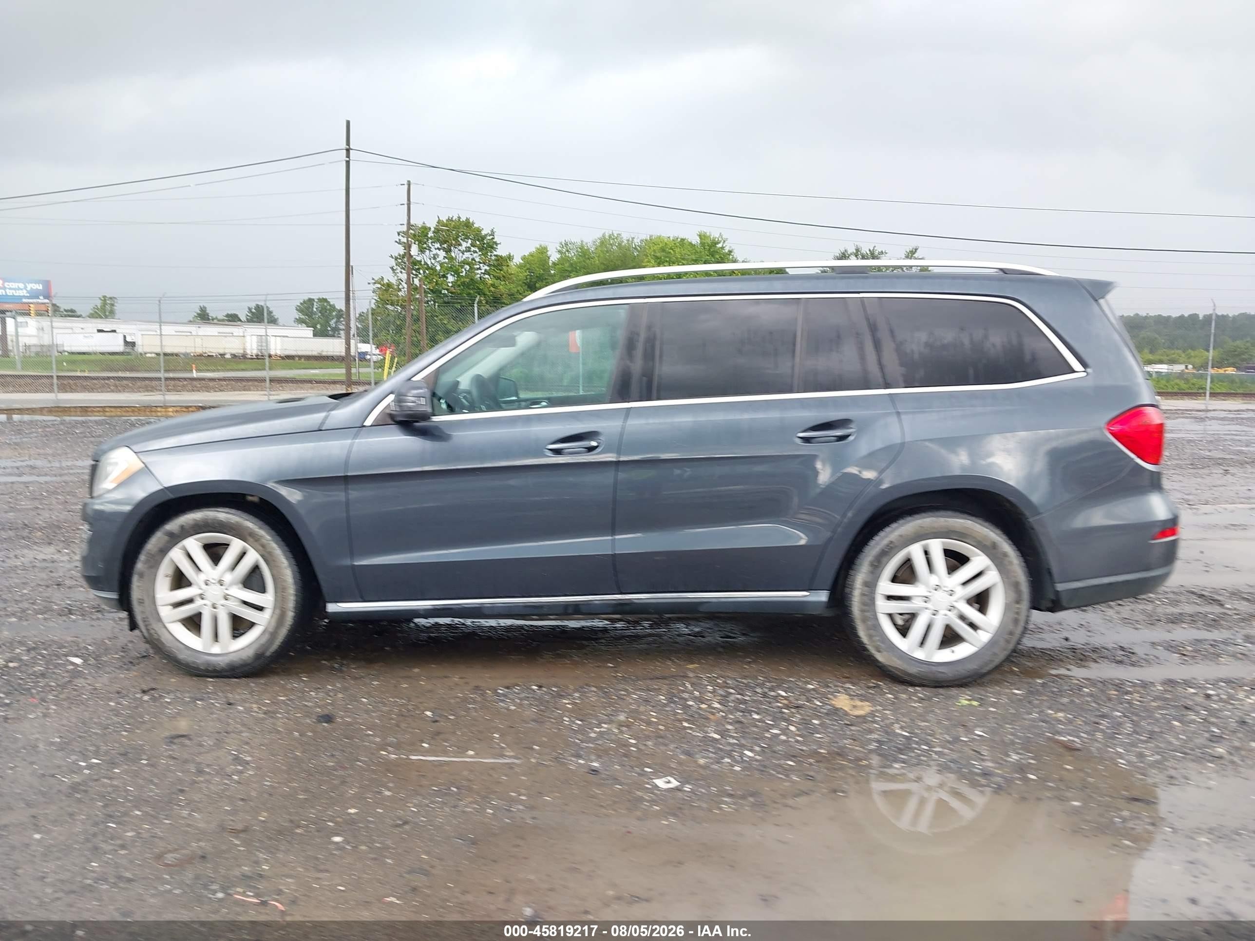 2013 Mercedes-benz Gl 450 4matic Gray vin: 4JGDF7CE7DA223275
