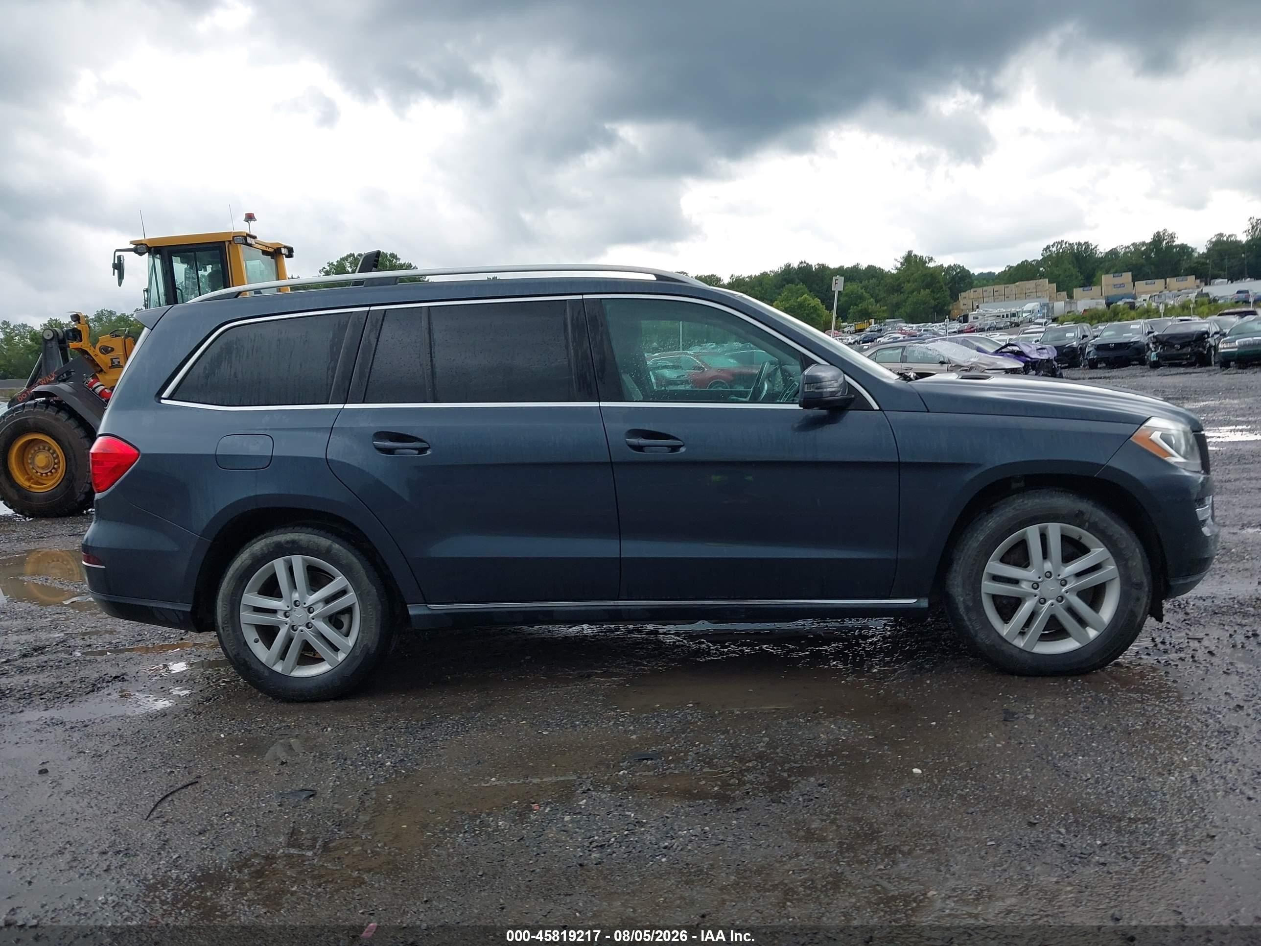 2013 Mercedes-benz Gl 450 4matic Gray vin: 4JGDF7CE7DA223275