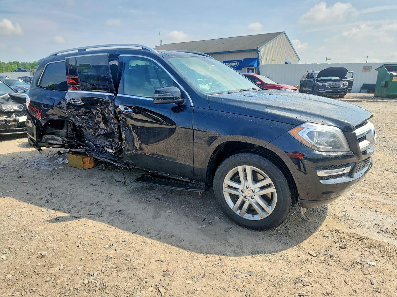 2013 Mercedes-benz Gl 450 4matic Черный vin: 4JGDF7CE7DA249598