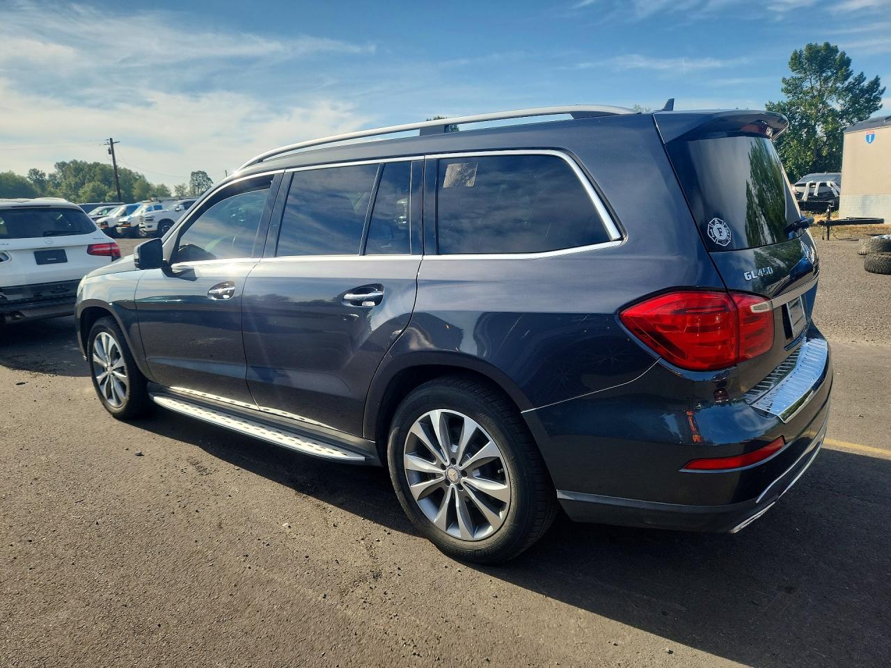 2013 Mercedes-benz Gl-class Gray vin: 4JGDF7CE7DA259094