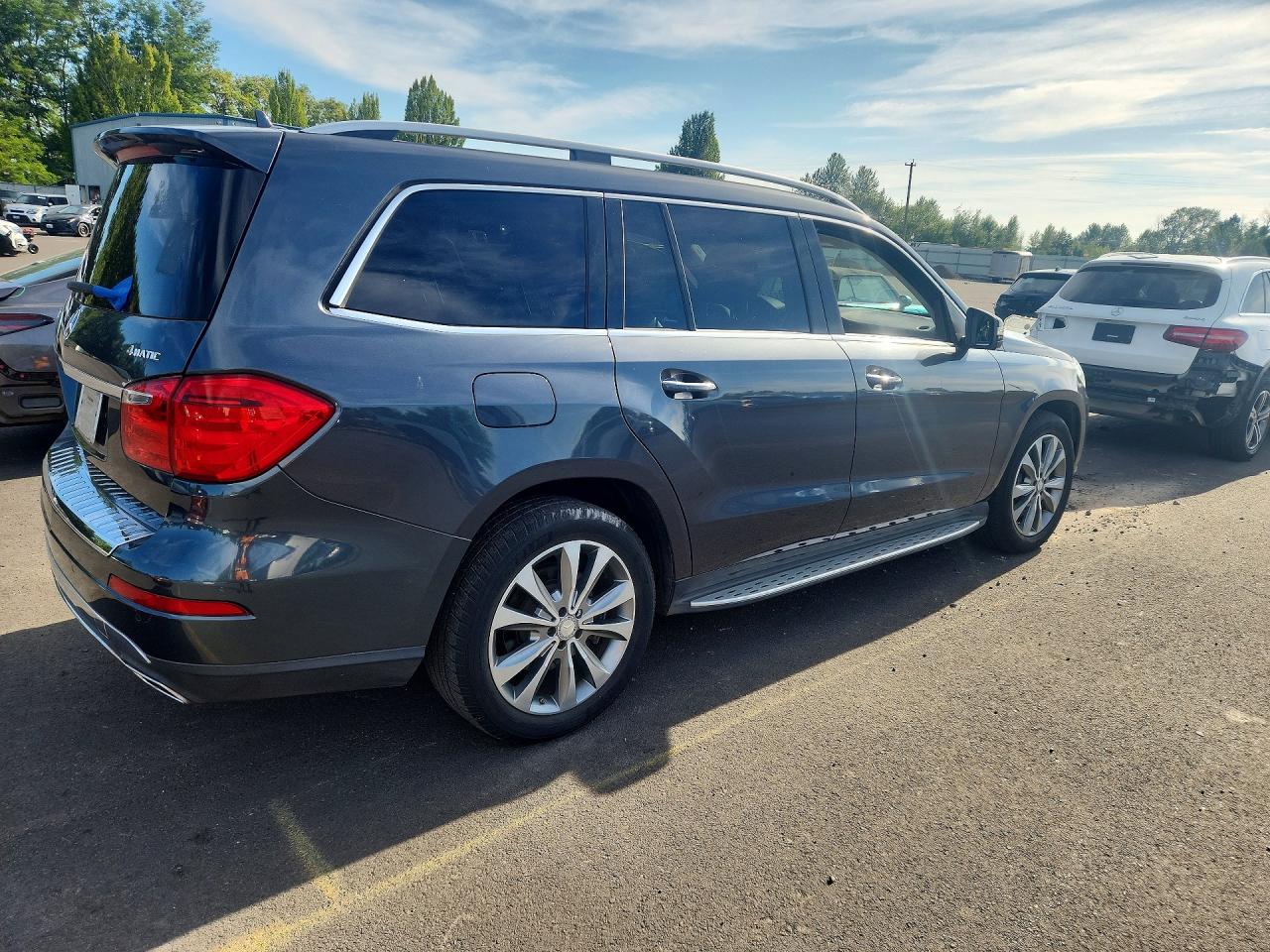 2013 Mercedes-benz Gl-class Gray vin: 4JGDF7CE7DA259094