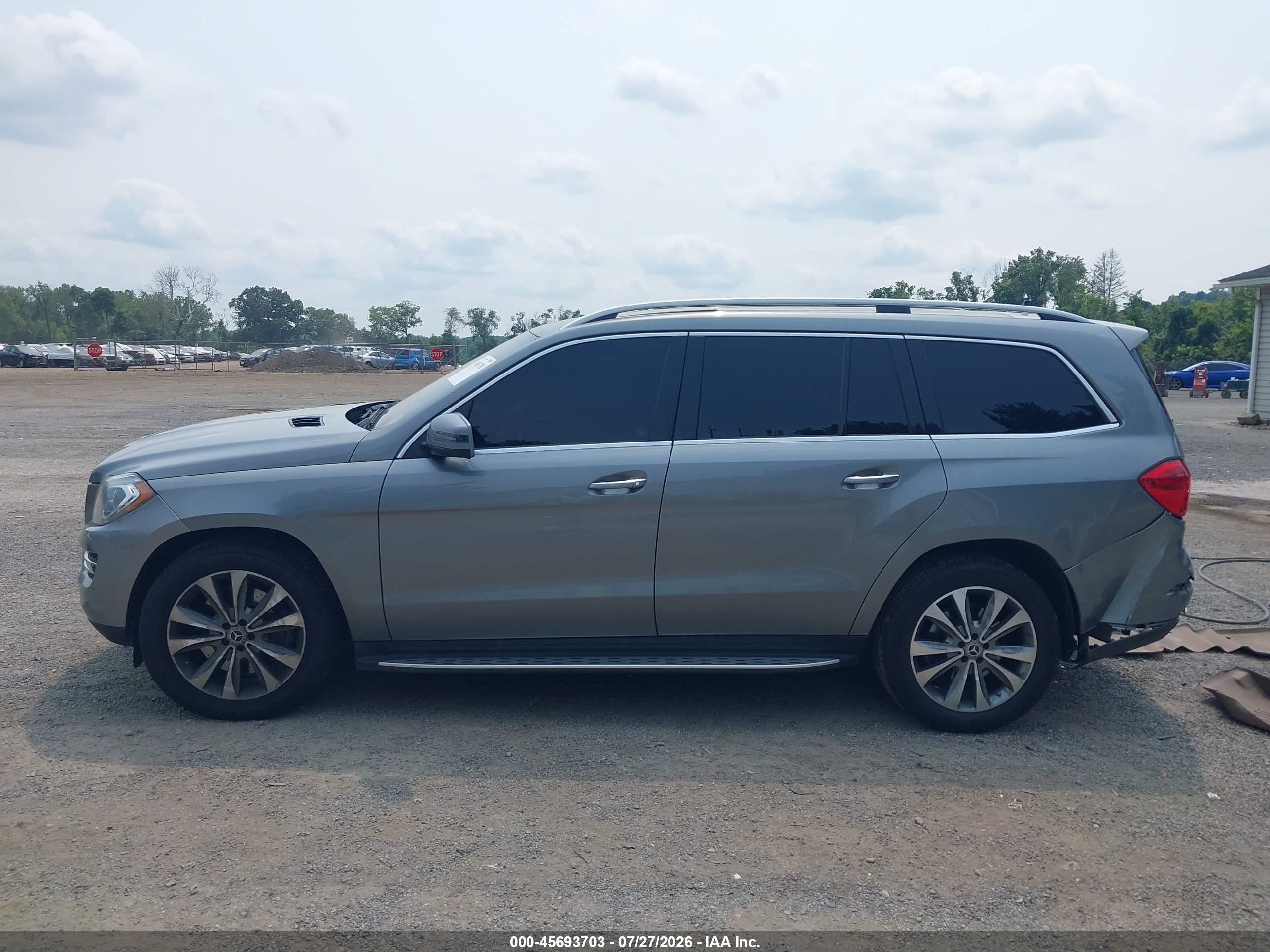 2014 Mercedes-benz Gl 450 4matic Серебряный vin: 4JGDF7CE7EA278617
