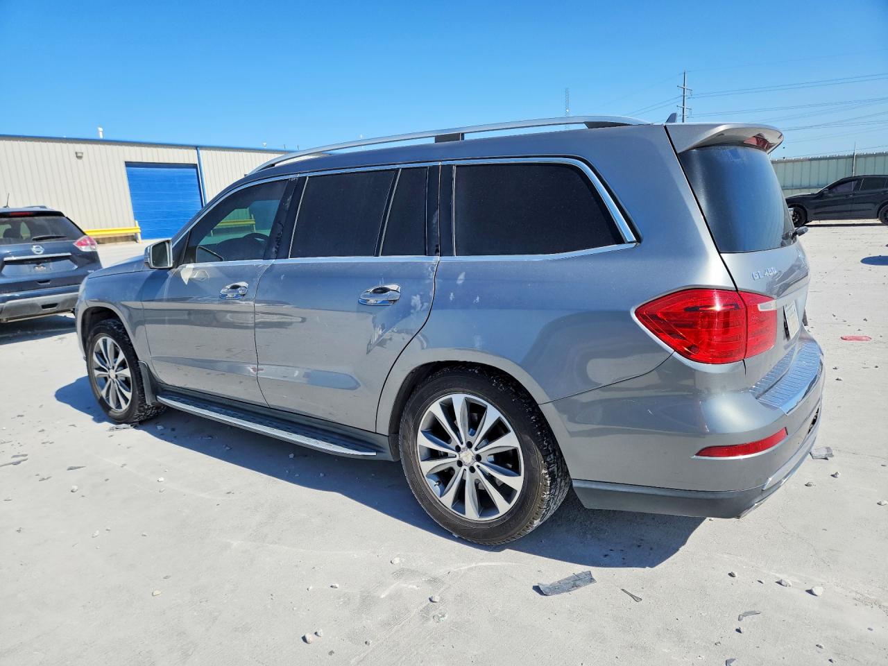 2014 Mercedes-benz Gl 450 4matic Gray vin: 4JGDF7CE7EA289214