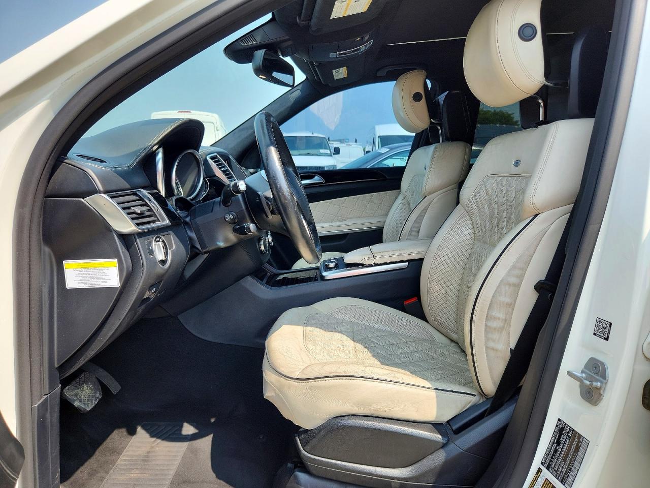 2014 Mercedes-benz Gl 450 4matic White vin: 4JGDF7CE7EA309722
