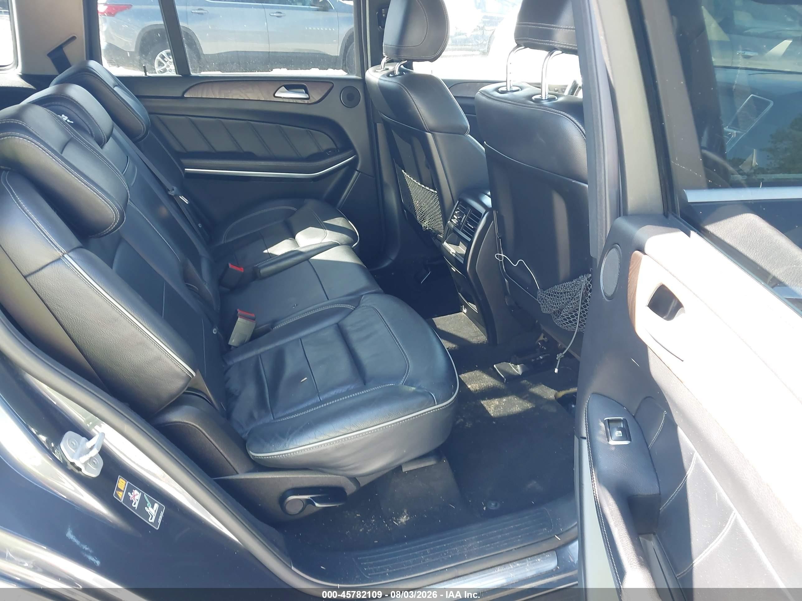 2014 Mercedes-benz Gl 450 4matic Gray vin: 4JGDF7CE7EA326620