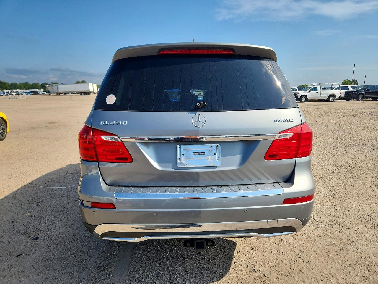 2014 Mercedes-benz Gl 450 4matic Gray vin: 4JGDF7CE7EA330456