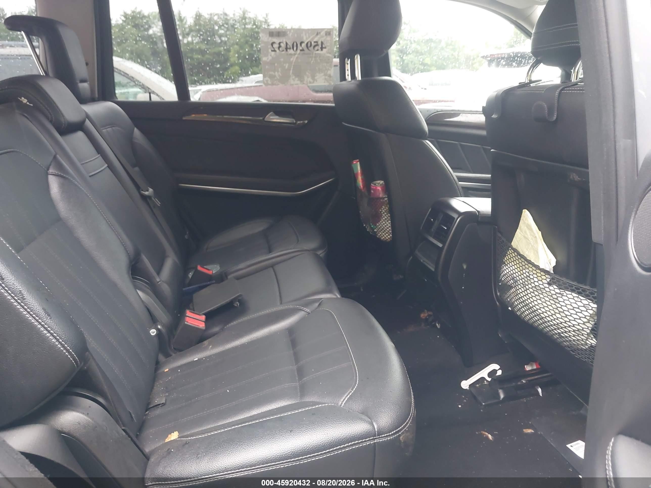 2014 Mercedes-benz Gl 450 4matic Gray vin: 4JGDF7CE7EA346608