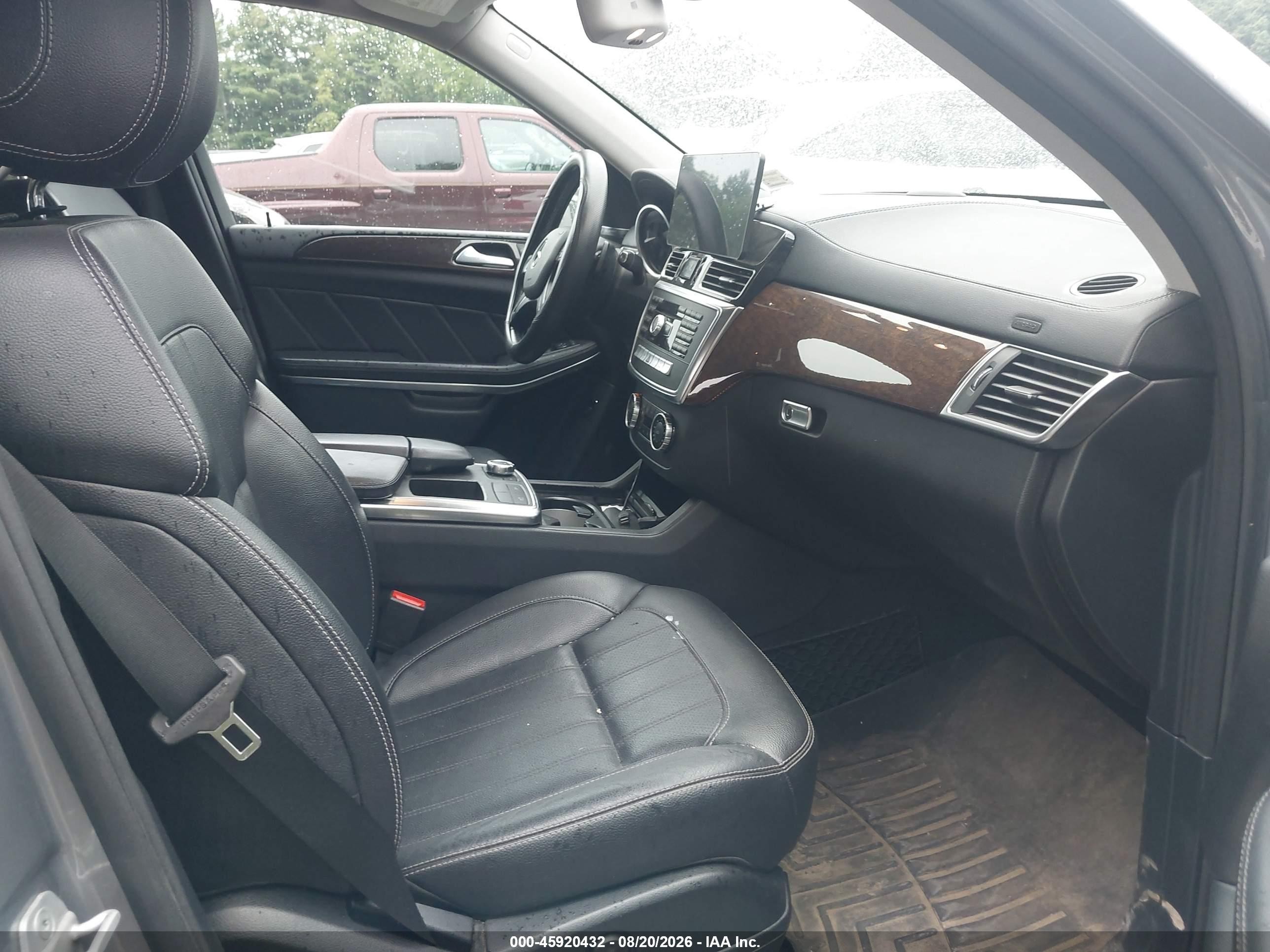 2014 Mercedes-benz Gl 450 4matic Gray vin: 4JGDF7CE7EA346608