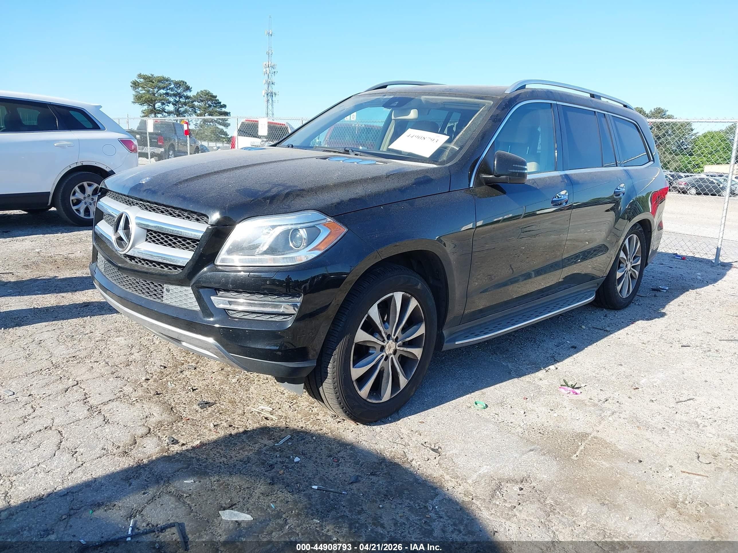 2014 Mercedes-benz Gl 450 4matic Black vin: 4JGDF7CE7EA389569