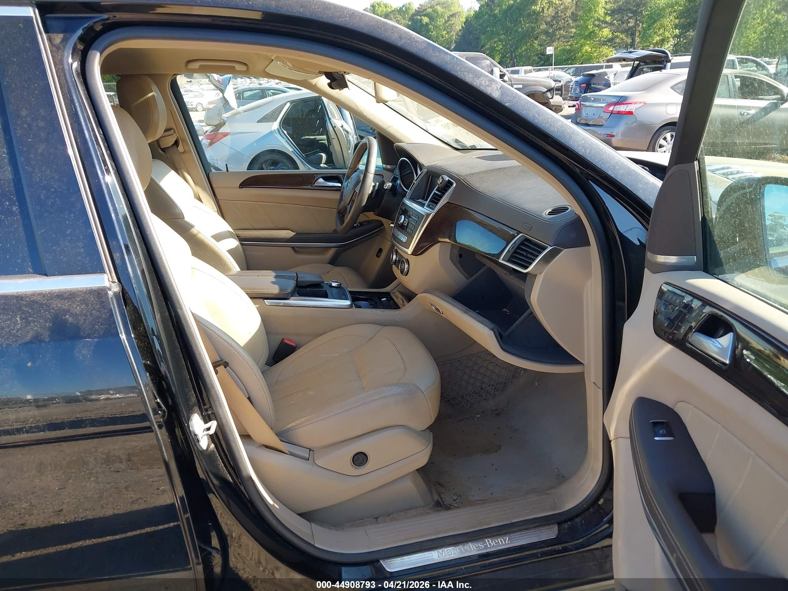 2014 Mercedes-benz Gl 450 4matic Black vin: 4JGDF7CE7EA389569