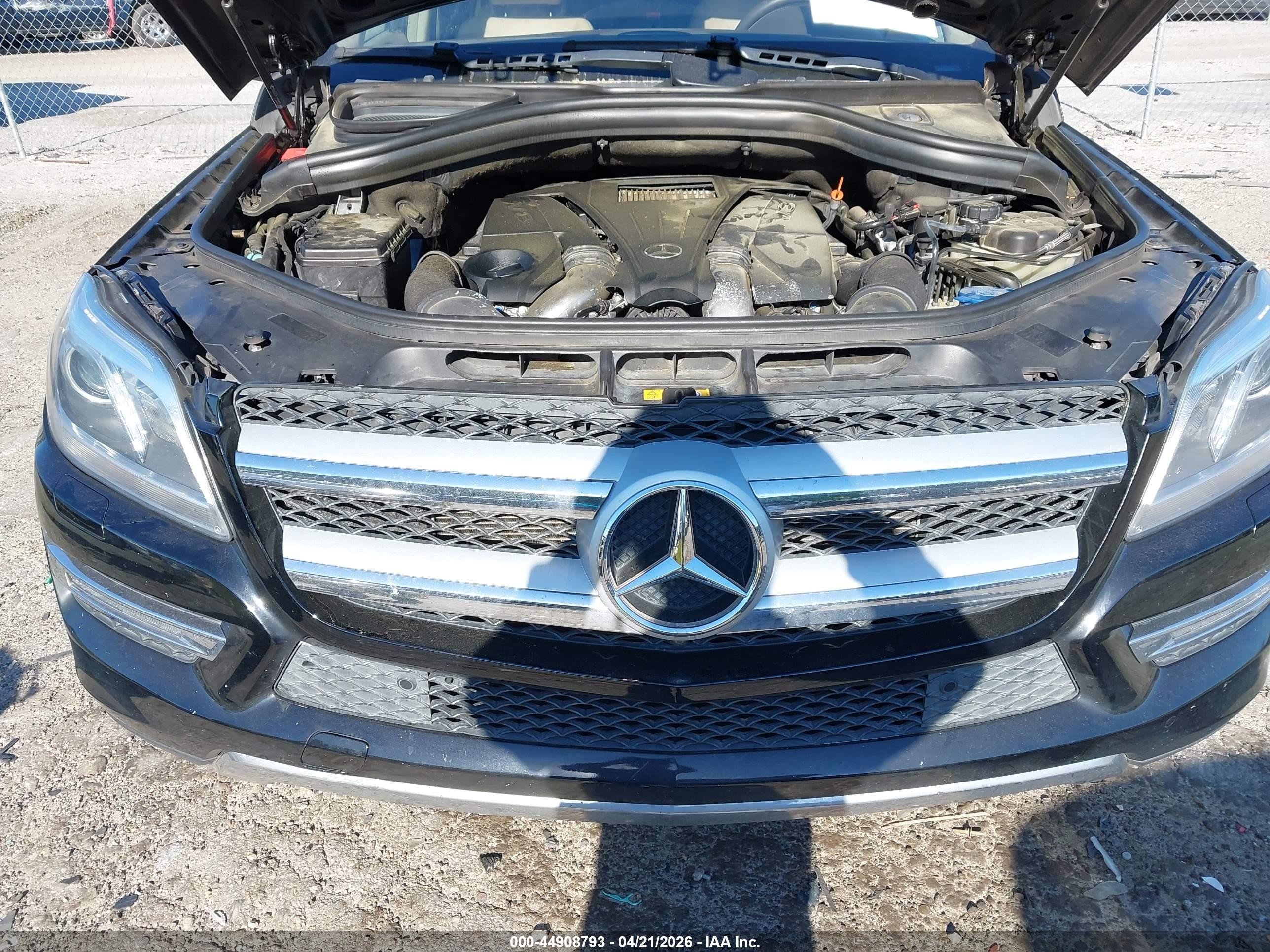 2014 Mercedes-benz Gl 450 4matic Black vin: 4JGDF7CE7EA389569