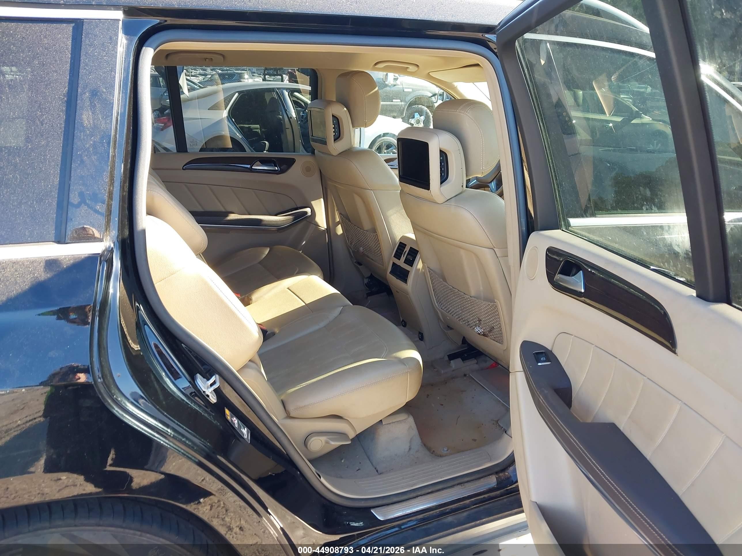 2014 Mercedes-benz Gl 450 4matic Black vin: 4JGDF7CE7EA389569