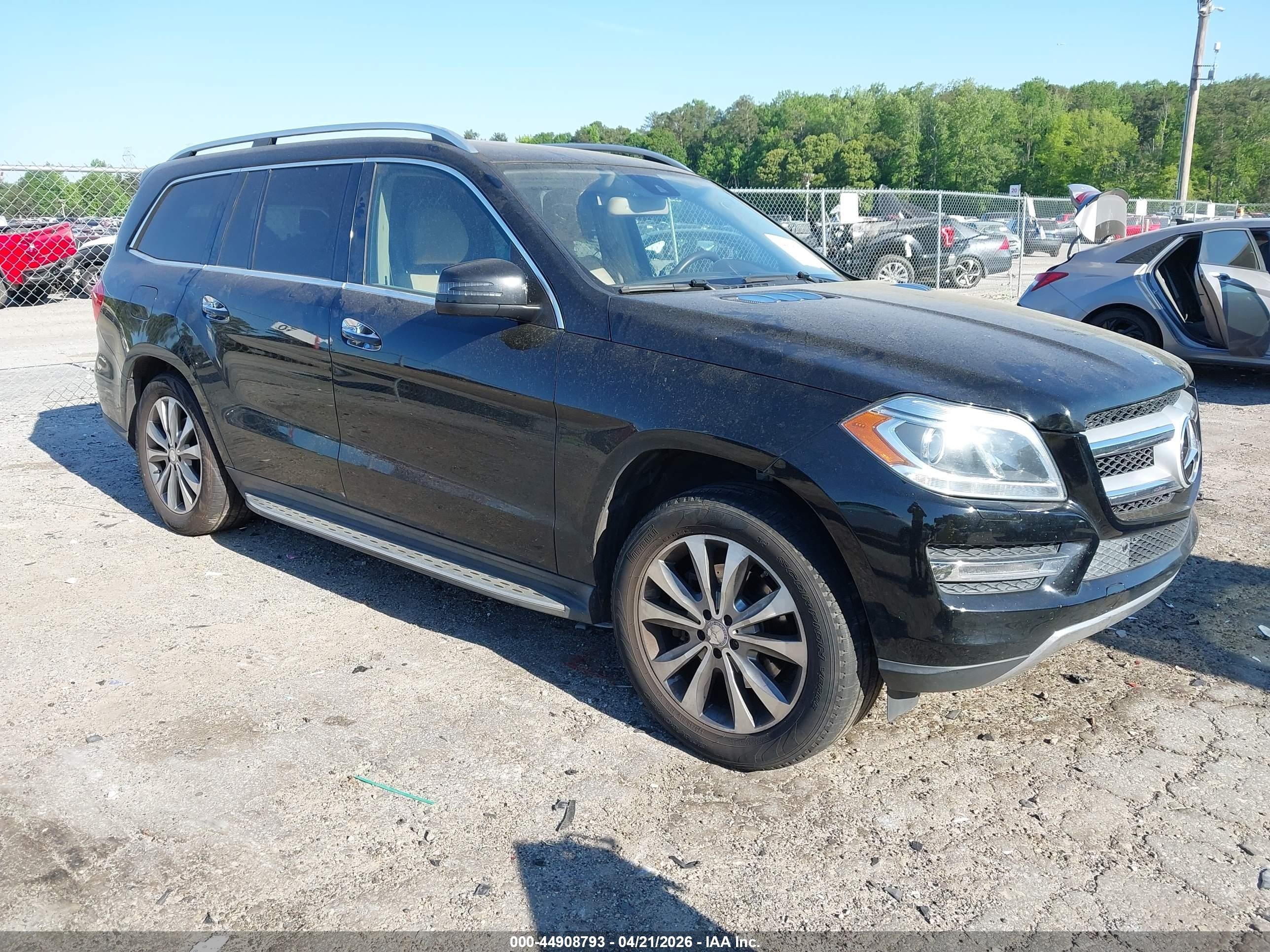 2014 Mercedes-benz Gl 450 4matic Black vin: 4JGDF7CE7EA389569