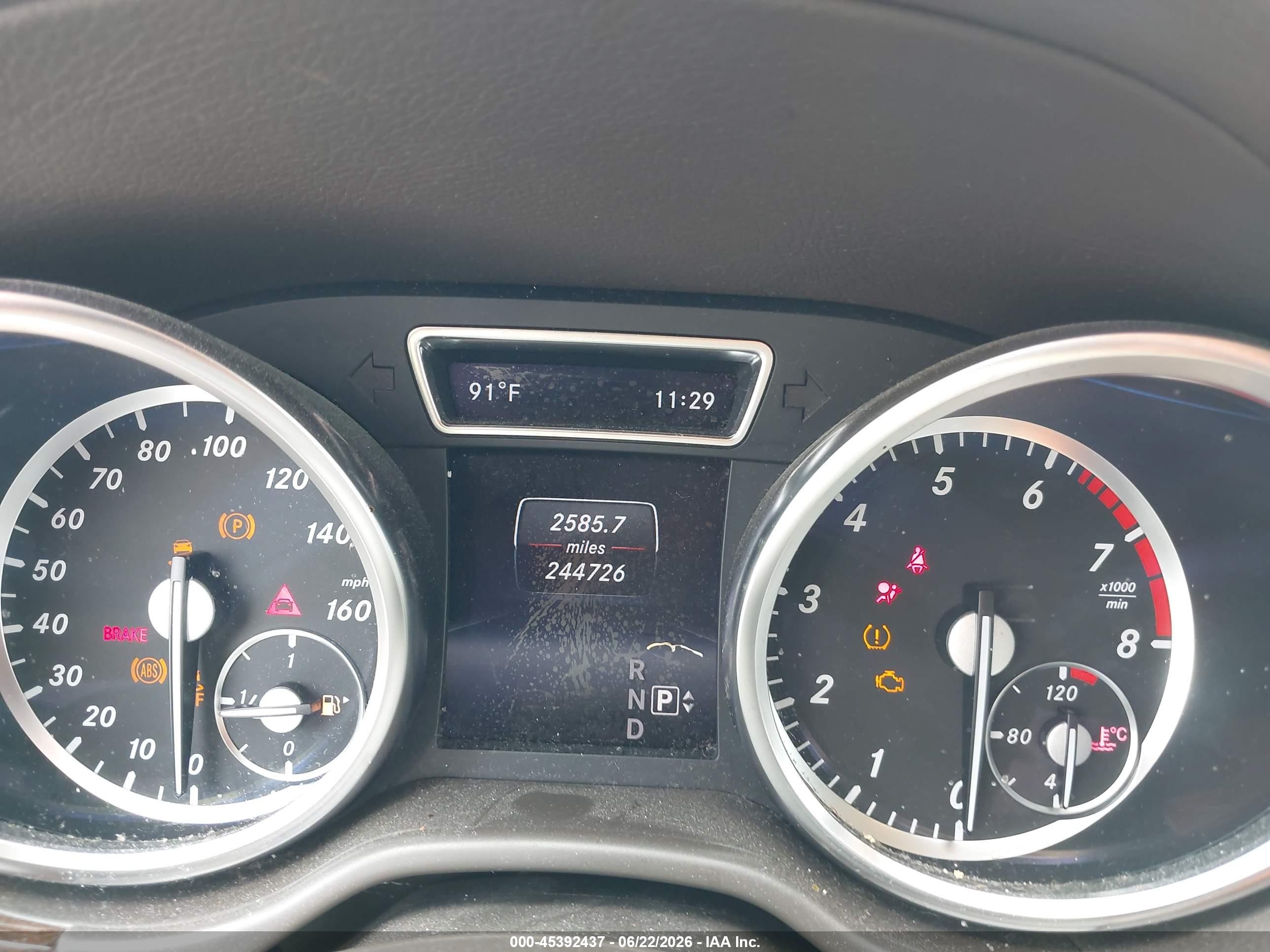 2014 Mercedes-benz Gl 450 4matic Dark Blue vin: 4JGDF7CE7EA411795