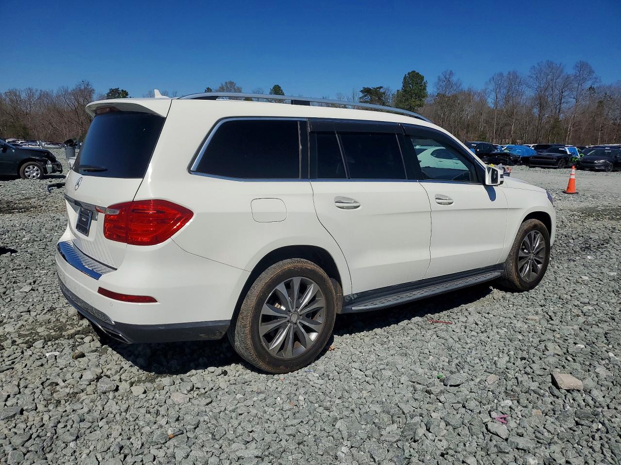 2013 Mercedes-benz Gl 450 4matic White vin: 4JGDF7CE8DA222345