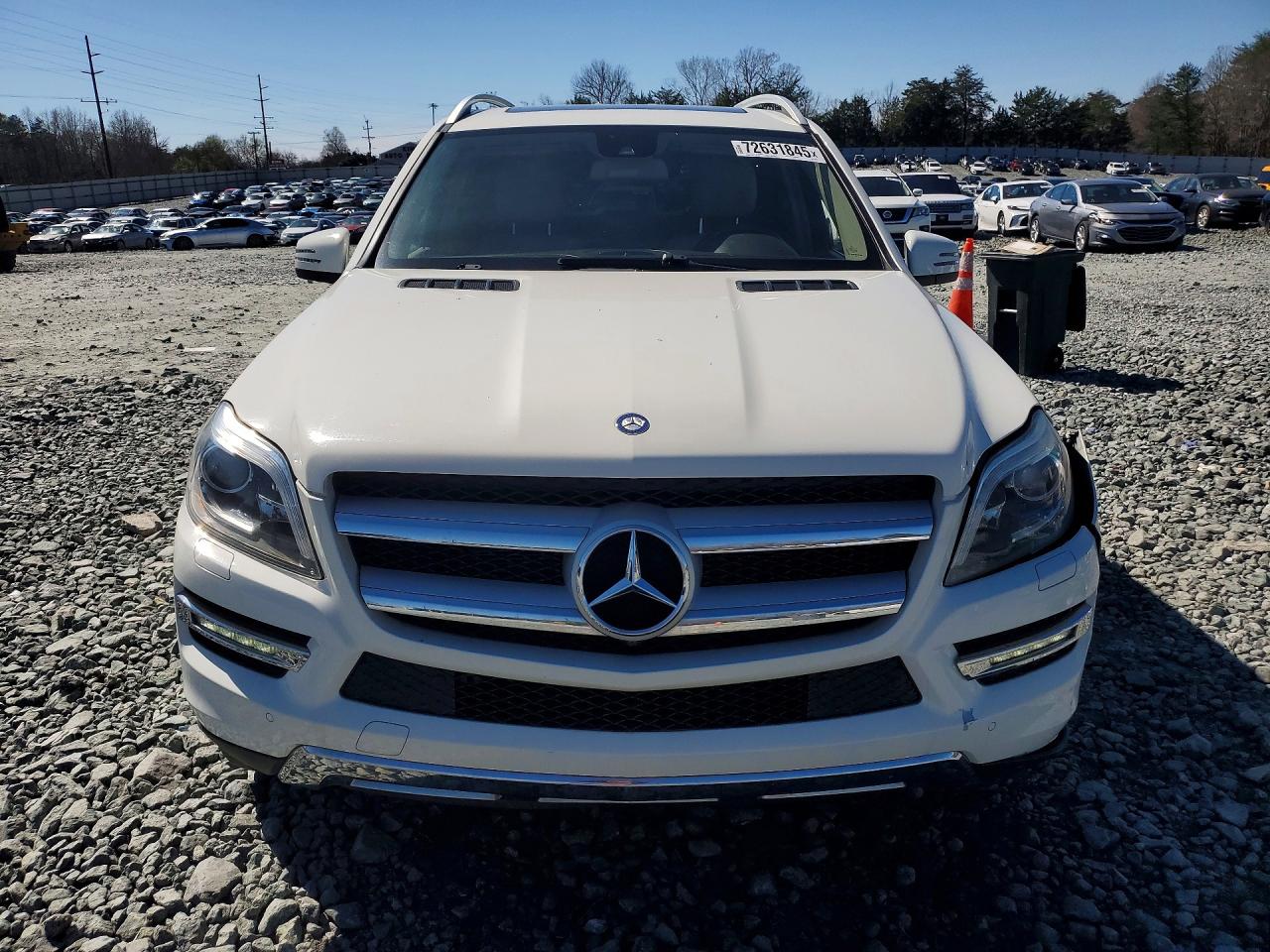 2013 Mercedes-benz Gl 450 4matic White vin: 4JGDF7CE8DA222345