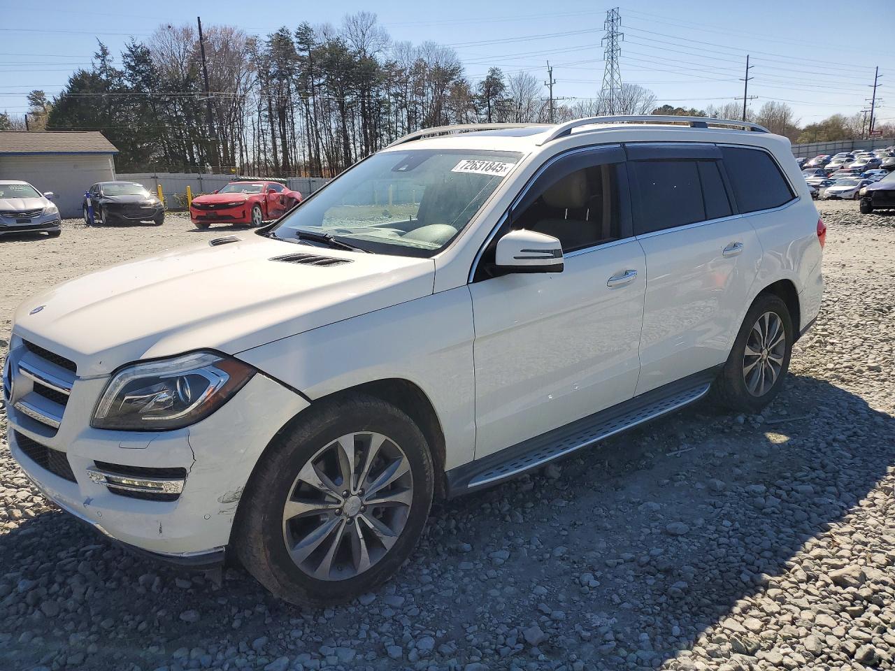 2013 Mercedes-benz Gl 450 4matic White vin: 4JGDF7CE8DA222345