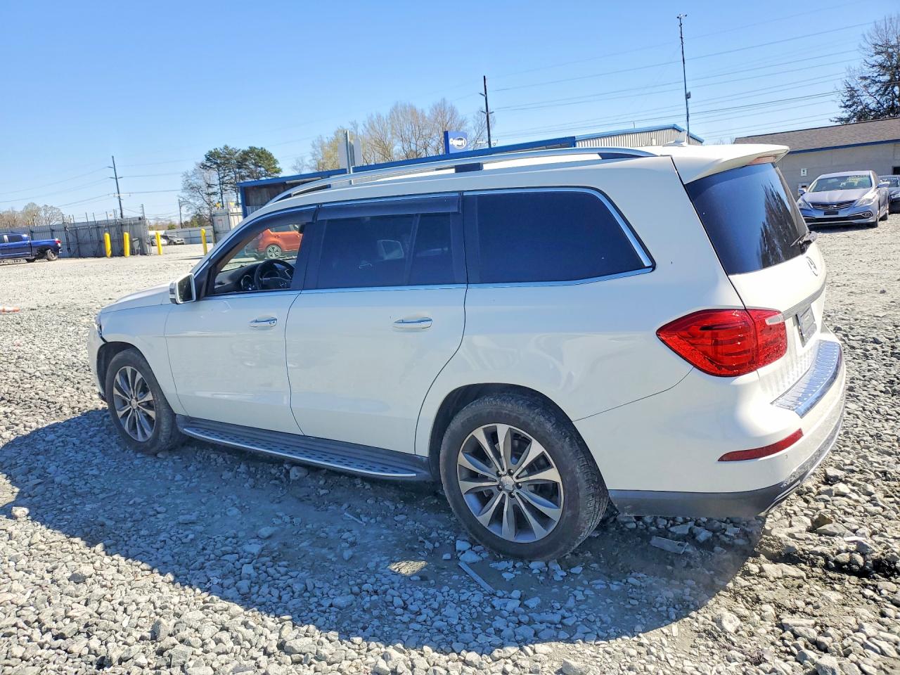 2013 Mercedes-benz Gl 450 4matic White vin: 4JGDF7CE8DA222345