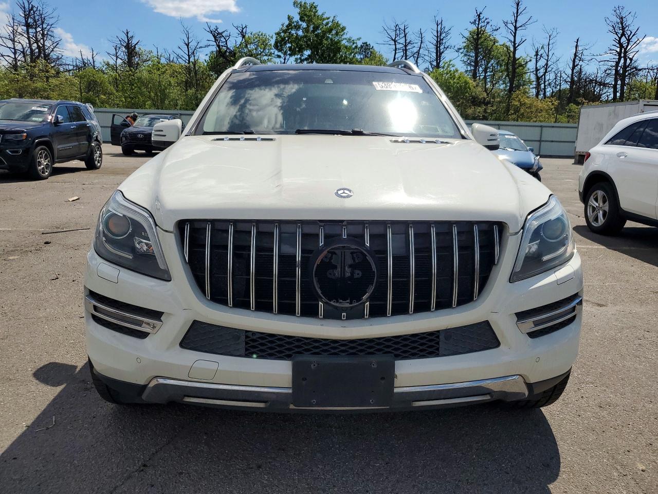 2013 Mercedes-benz Gl 450 4matic White vin: 4JGDF7CE8DA228341