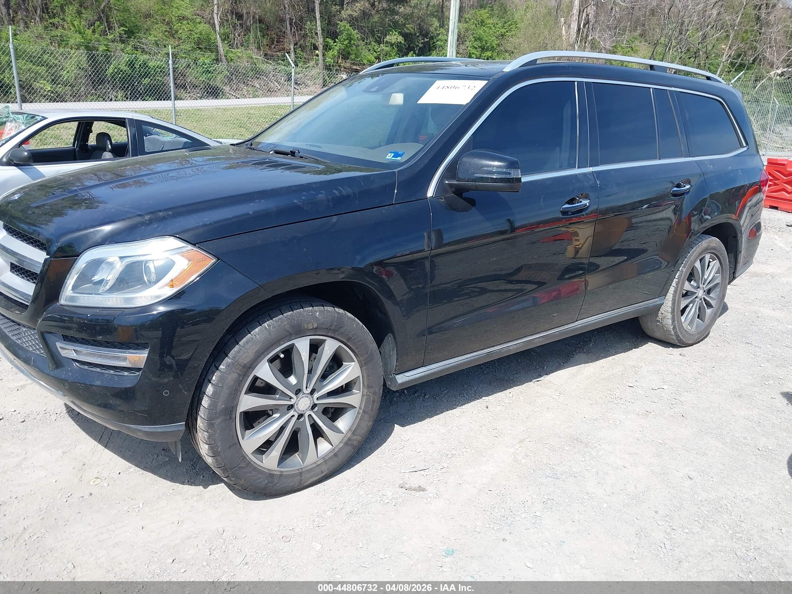 2013 Mercedes-benz Gl 450 4matic Black vin: 4JGDF7CE8DA261954
