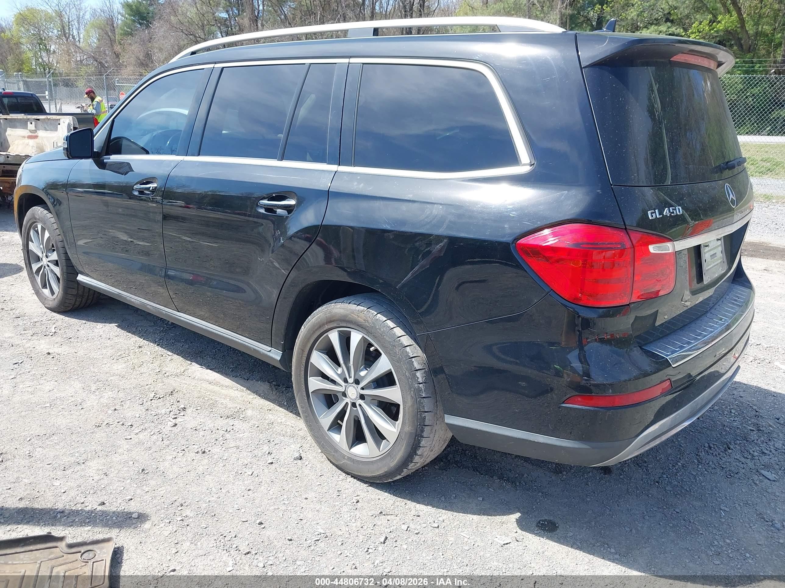 2013 Mercedes-benz Gl 450 4matic Black vin: 4JGDF7CE8DA261954