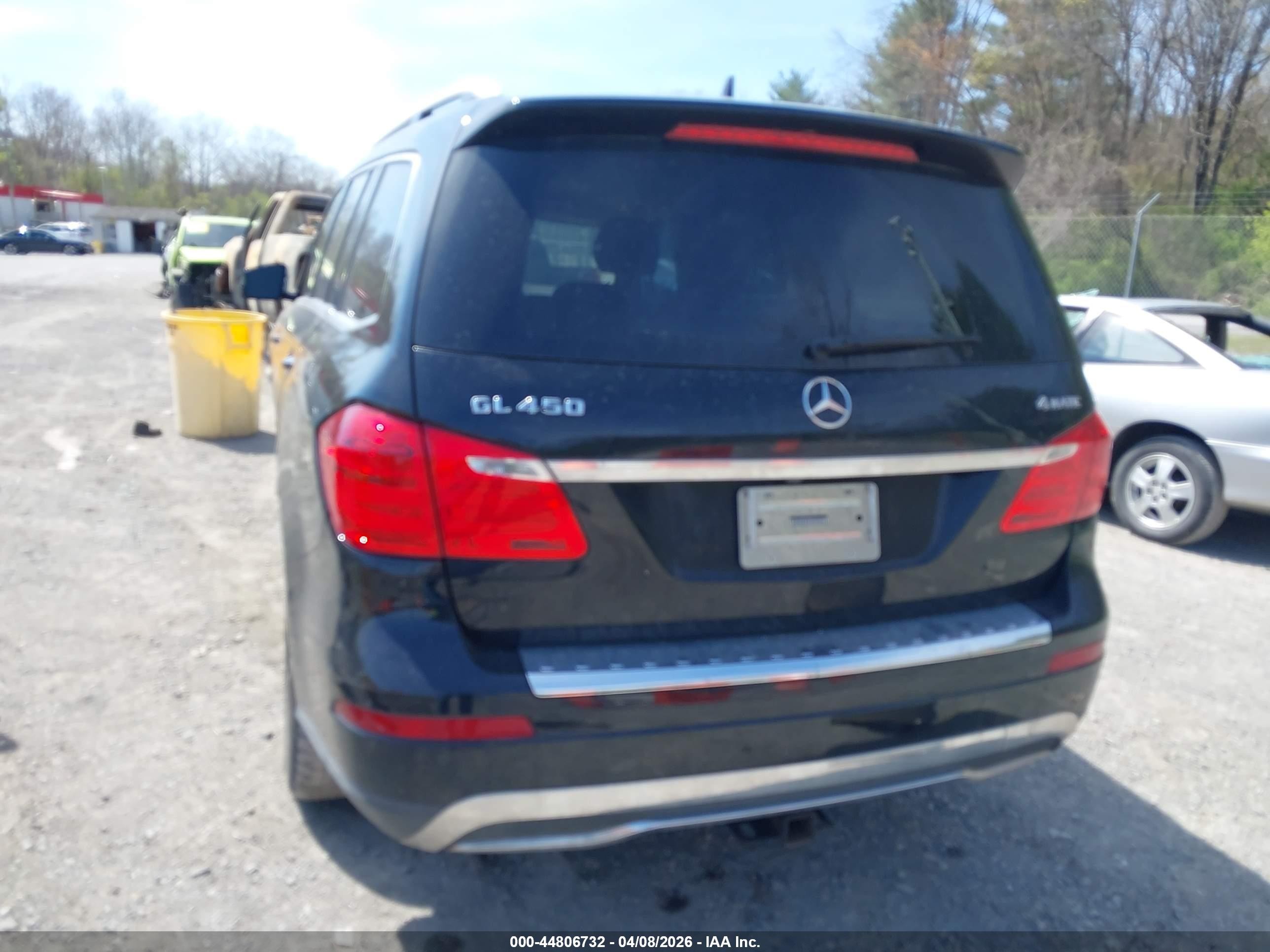 2013 Mercedes-benz Gl 450 4matic Black vin: 4JGDF7CE8DA261954