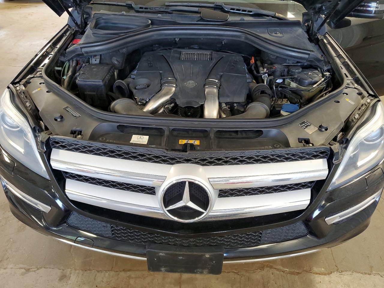 2014 Mercedes-benz Gl 450 4matic Черный vin: 4JGDF7CE8EA276990