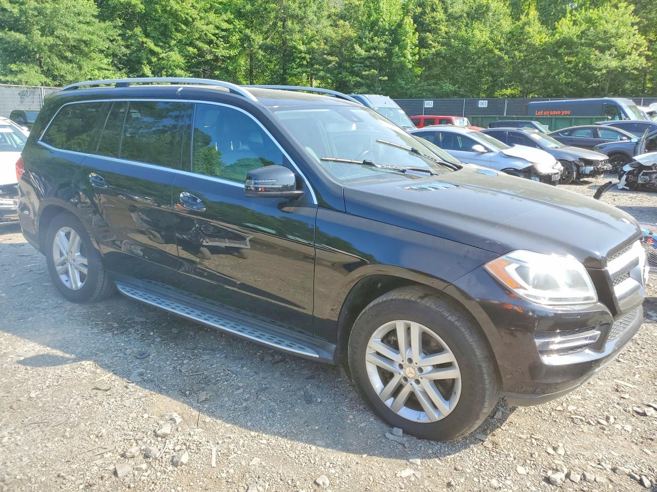 2014 Mercedes-benz Gl 450 4matic Black vin: 4JGDF7CE8EA289772