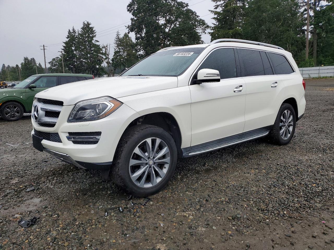 2014 Mercedes-benz Gl 450 4matic White vin: 4JGDF7CE8EA324634