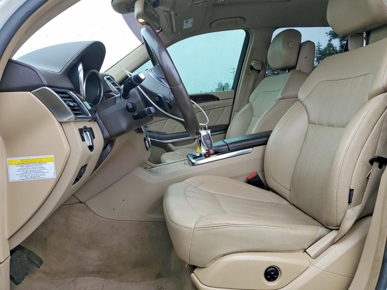 2014 Mercedes-benz Gl 450 4matic White vin: 4JGDF7CE8EA324634