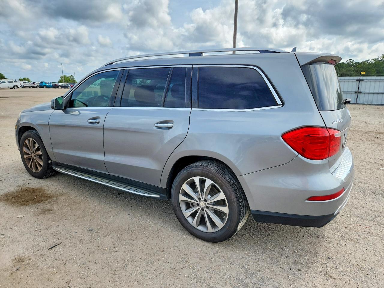 2014 Mercedes-benz Gl 450 4matic Серый vin: 4JGDF7CE8EA354734