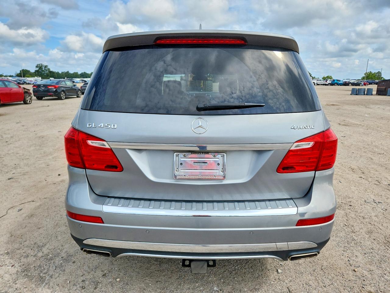 2014 Mercedes-benz Gl 450 4matic Серый vin: 4JGDF7CE8EA354734