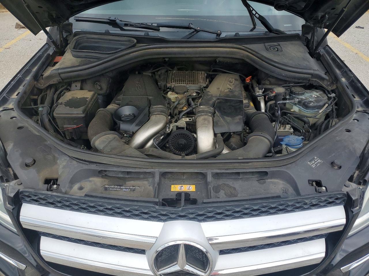2014 Mercedes-benz Gl 450 4matic Black vin: 4JGDF7CE8EA368620