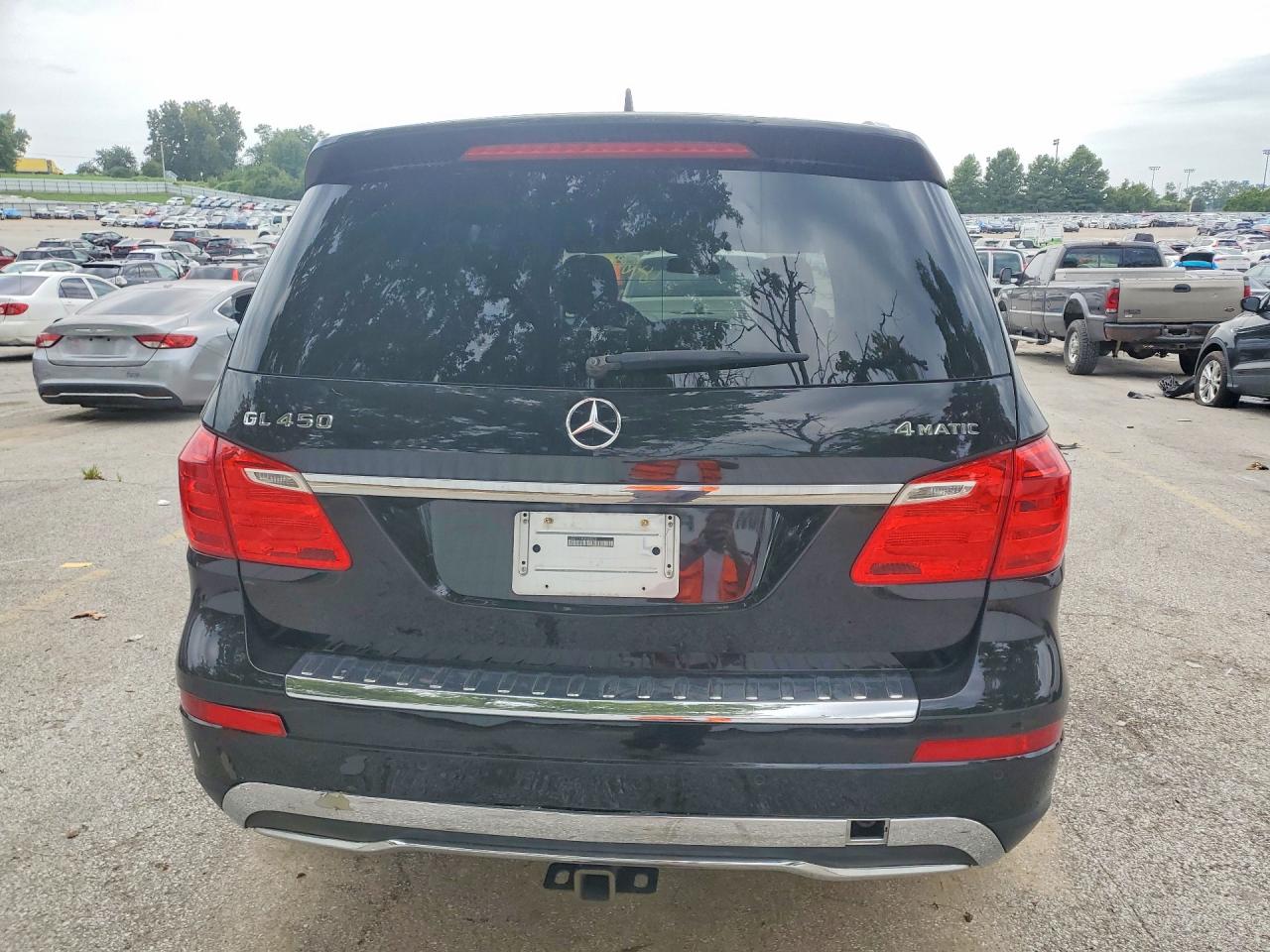 2014 Mercedes-benz Gl 450 4matic Black vin: 4JGDF7CE8EA368620