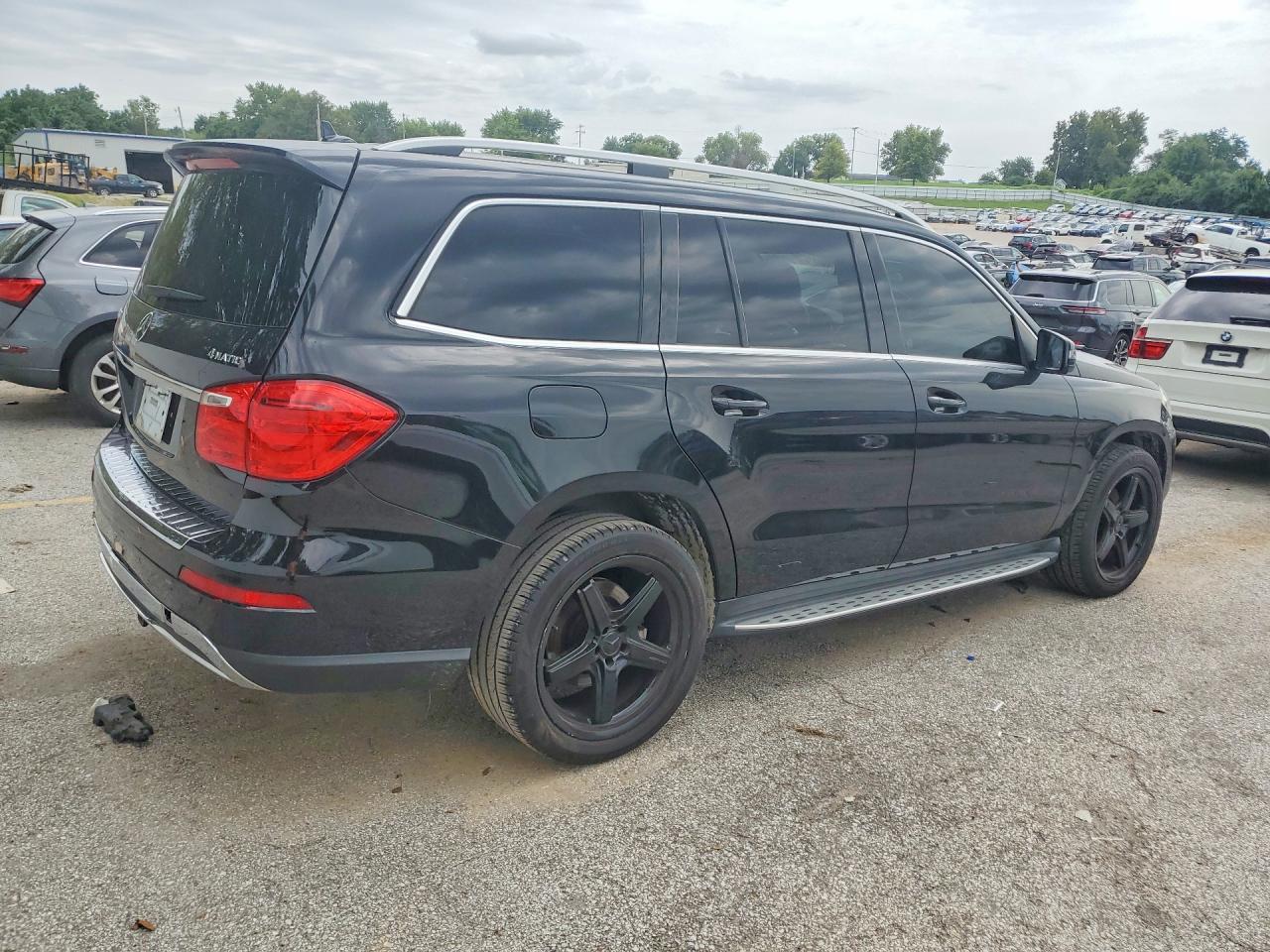 2014 Mercedes-benz Gl 450 4matic Black vin: 4JGDF7CE8EA368620