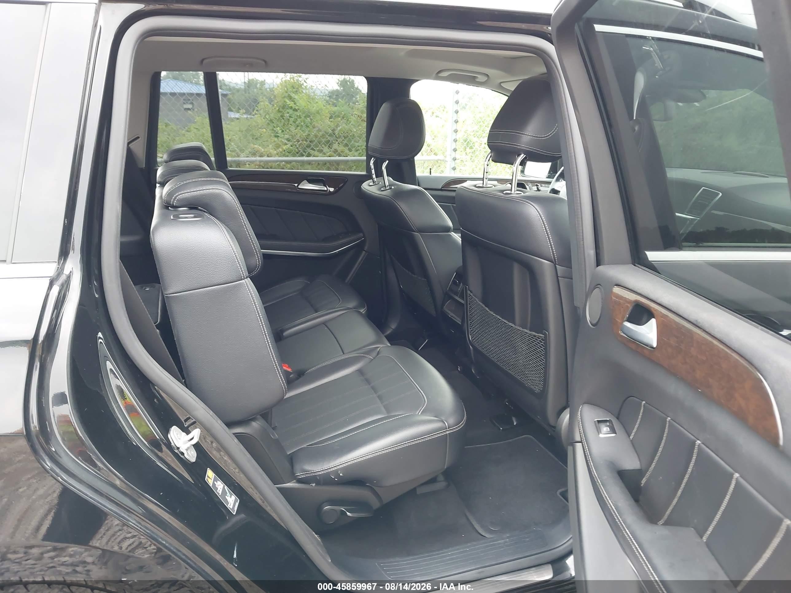 2014 Mercedes-benz Gl 450 4matic Black vin: 4JGDF7CE8EA381691