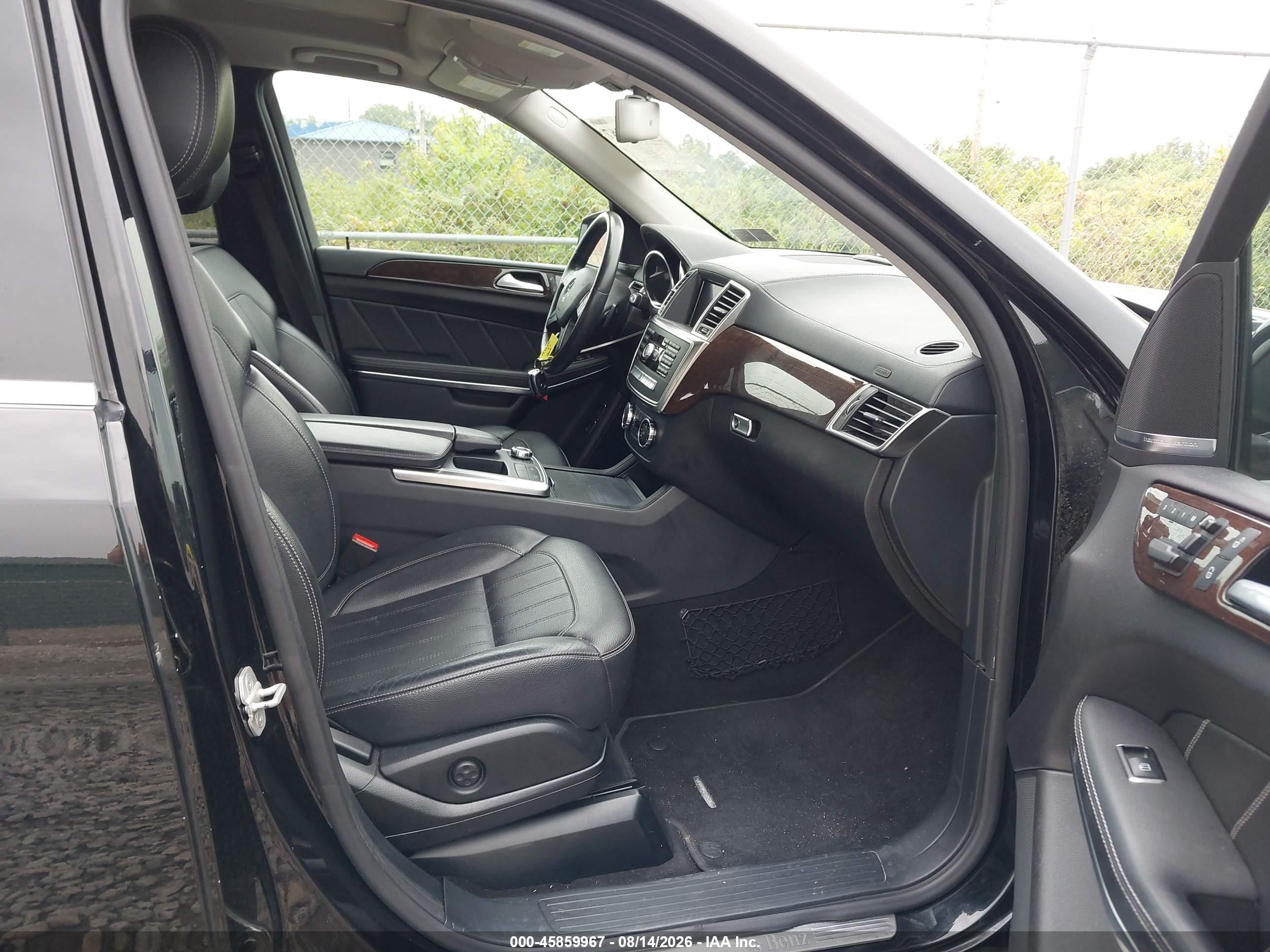 2014 Mercedes-benz Gl 450 4matic Black vin: 4JGDF7CE8EA381691