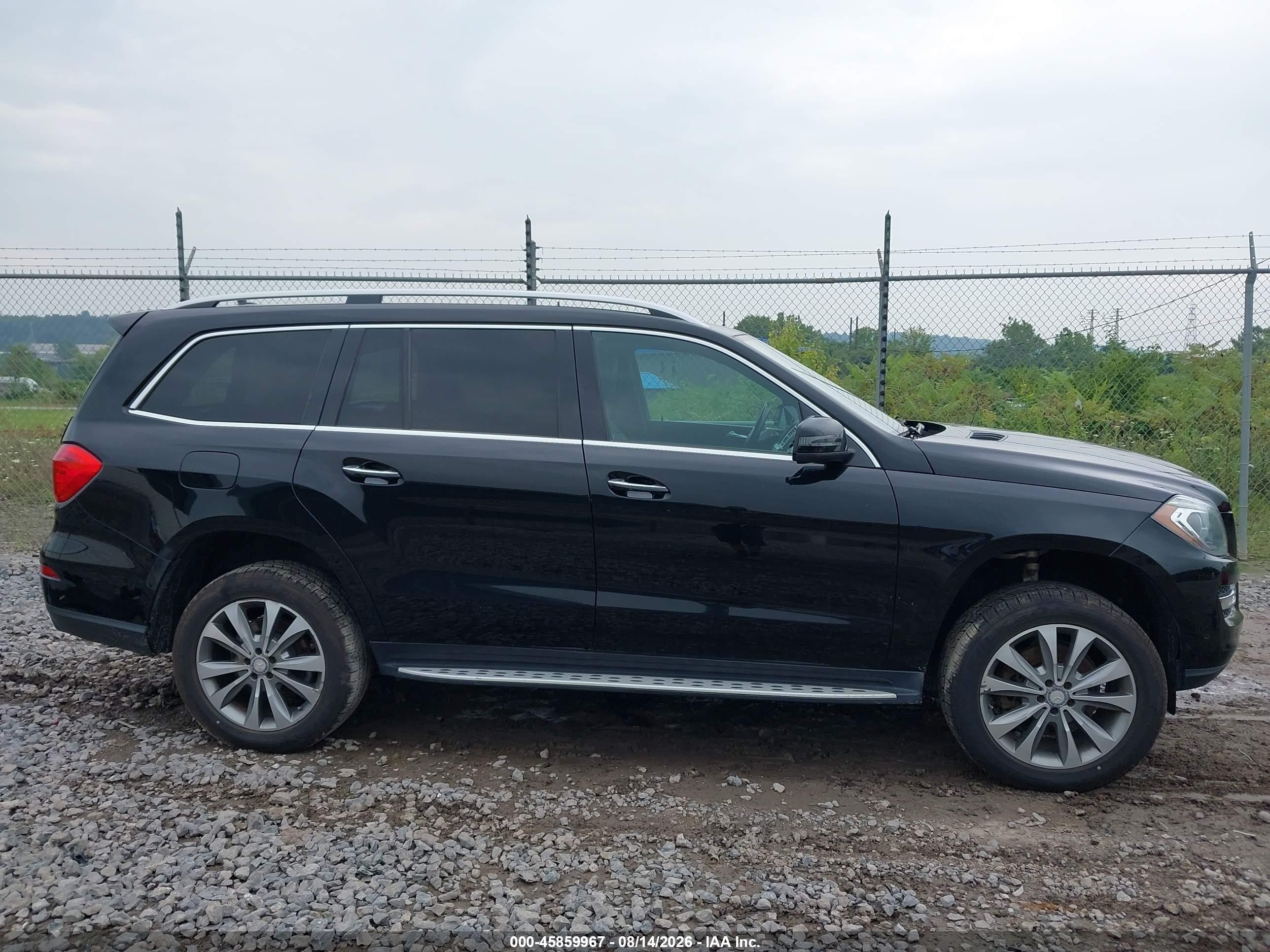 2014 Mercedes-benz Gl 450 4matic Black vin: 4JGDF7CE8EA381691