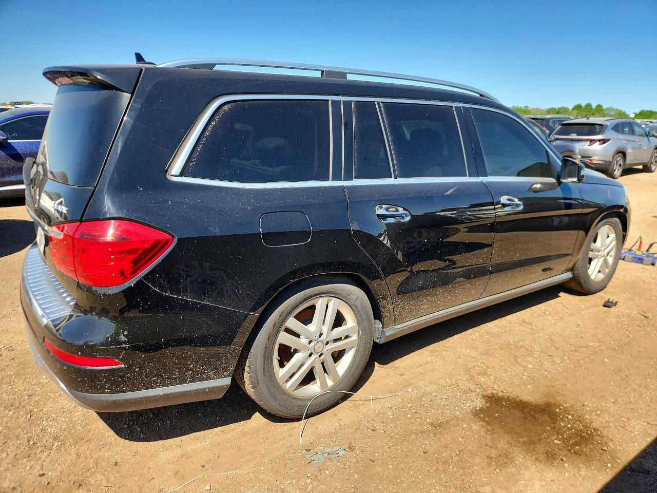 2014 Mercedes-benz Gl 450 4matic Black vin: 4JGDF7CE8EA395848