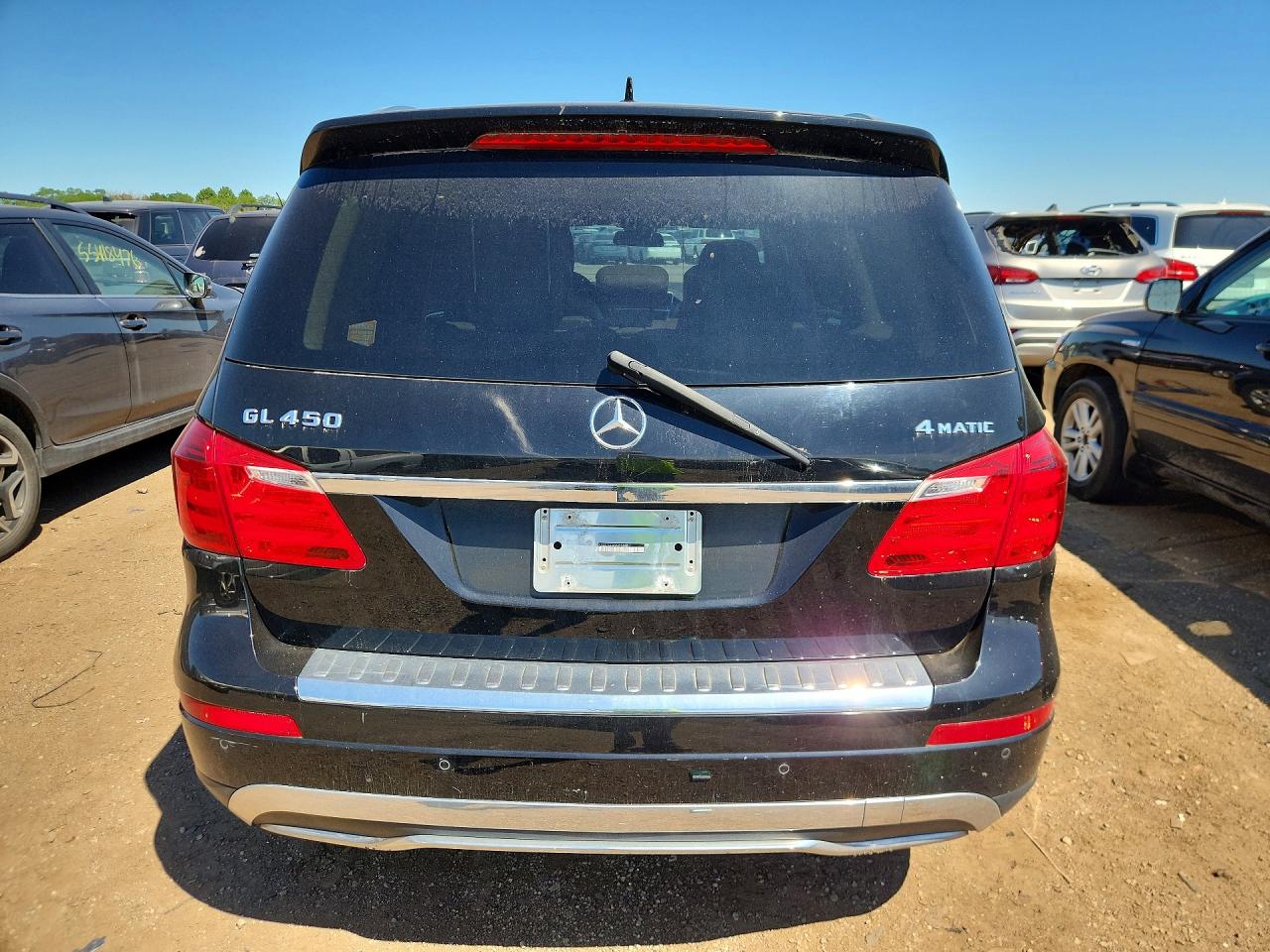 2014 Mercedes-benz Gl 450 4matic Black vin: 4JGDF7CE8EA395848
