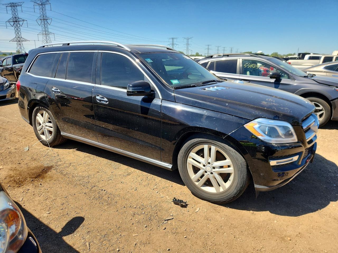 2014 Mercedes-benz Gl 450 4matic Black vin: 4JGDF7CE8EA395848