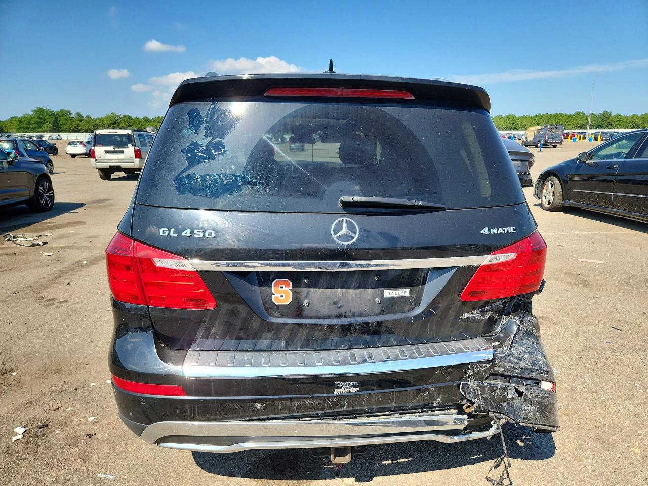 2014 Mercedes-benz Gl 450 4matic Black vin: 4JGDF7CE8EA420148