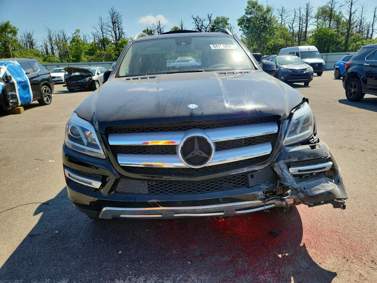 2014 Mercedes-benz Gl 450 4matic Black vin: 4JGDF7CE8EA420148