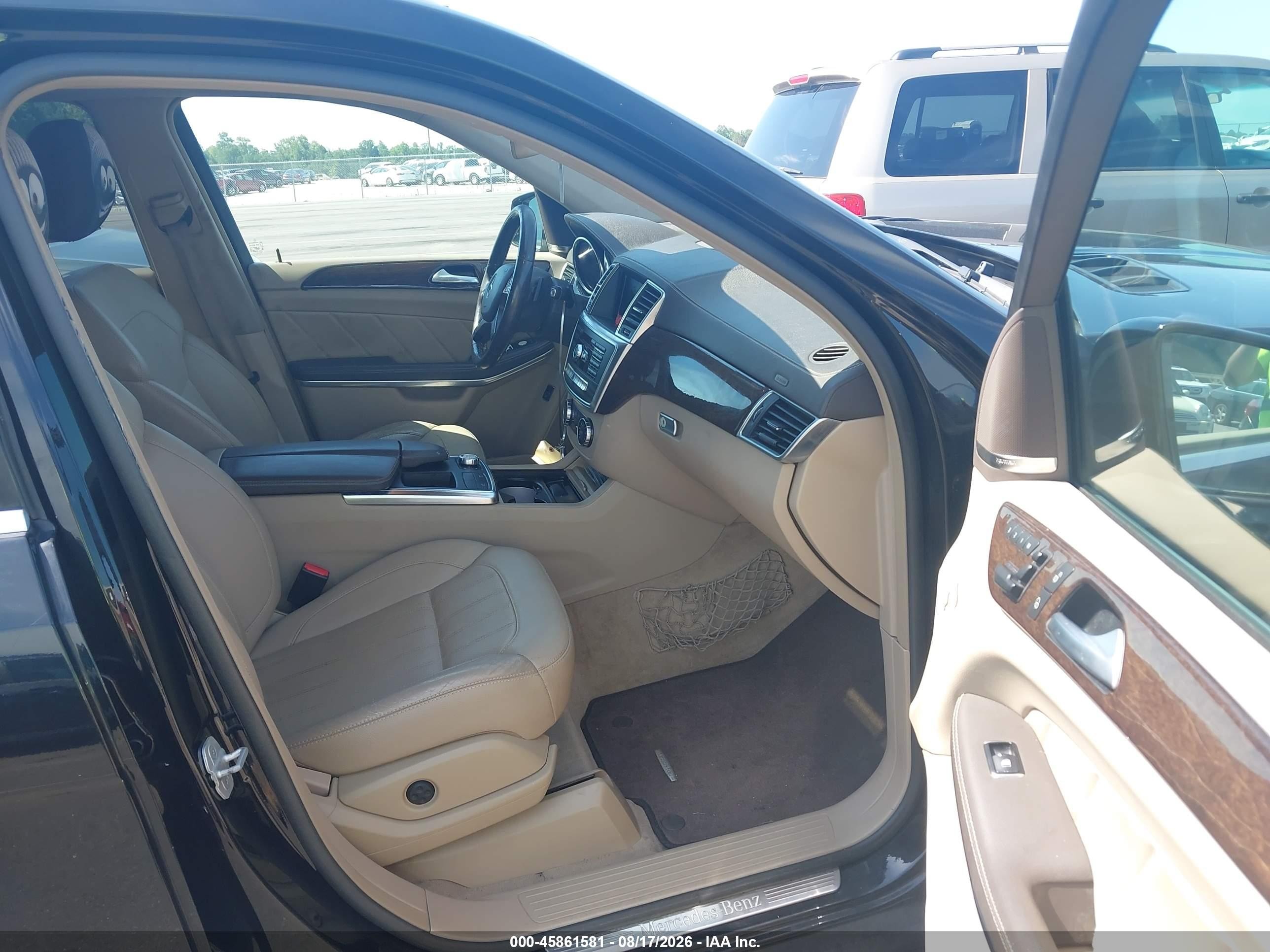 2014 Mercedes-benz Gl 450 4matic Black vin: 4JGDF7CE8EA420666