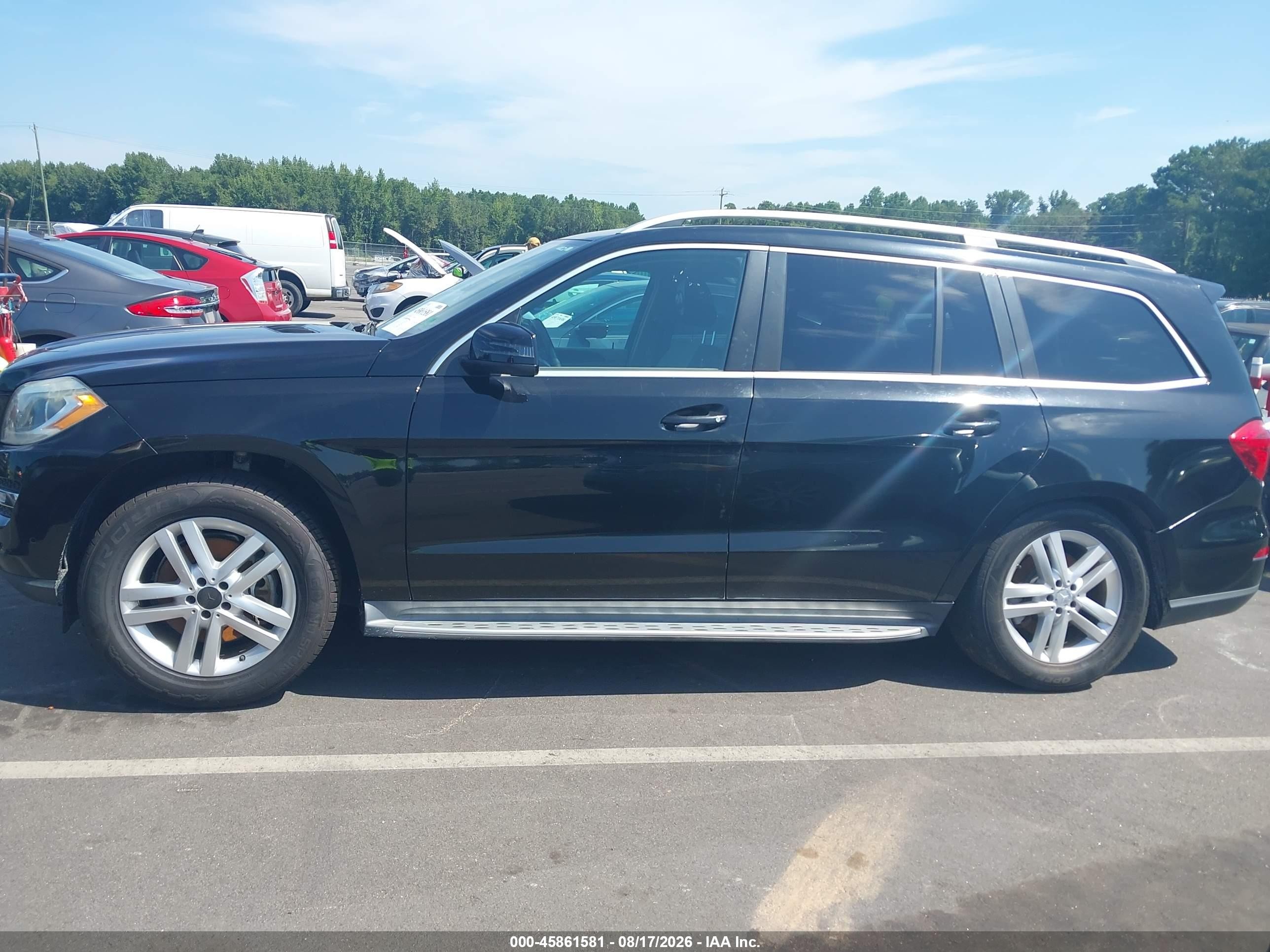 2014 Mercedes-benz Gl 450 4matic Black vin: 4JGDF7CE8EA420666