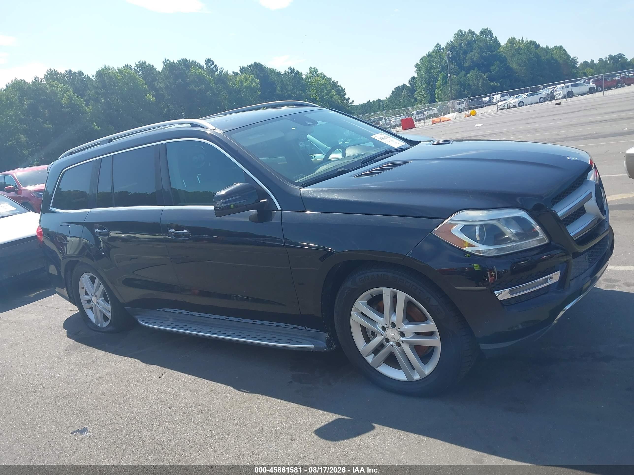 2014 Mercedes-benz Gl 450 4matic Black vin: 4JGDF7CE8EA420666