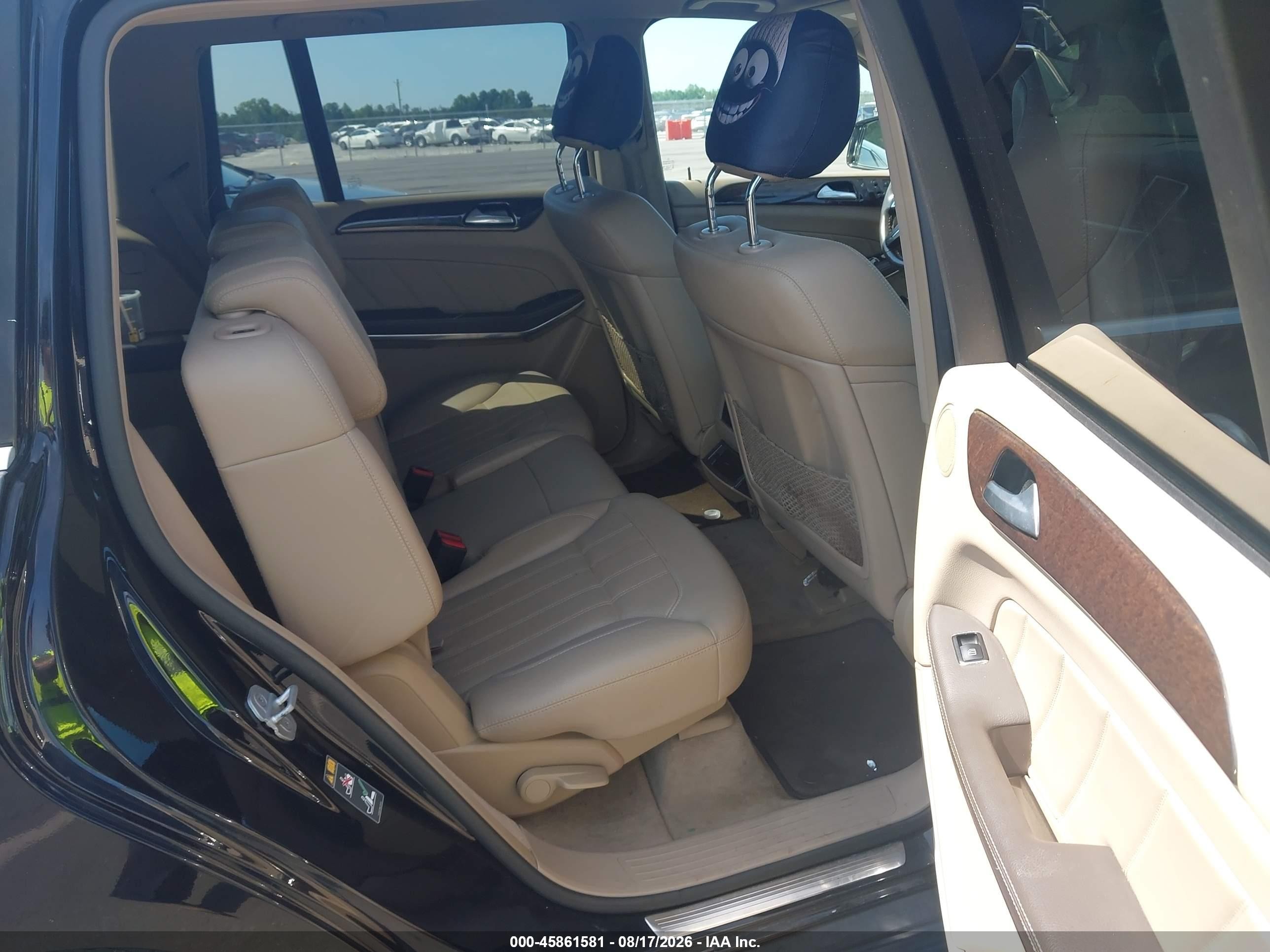 2014 Mercedes-benz Gl 450 4matic Black vin: 4JGDF7CE8EA420666