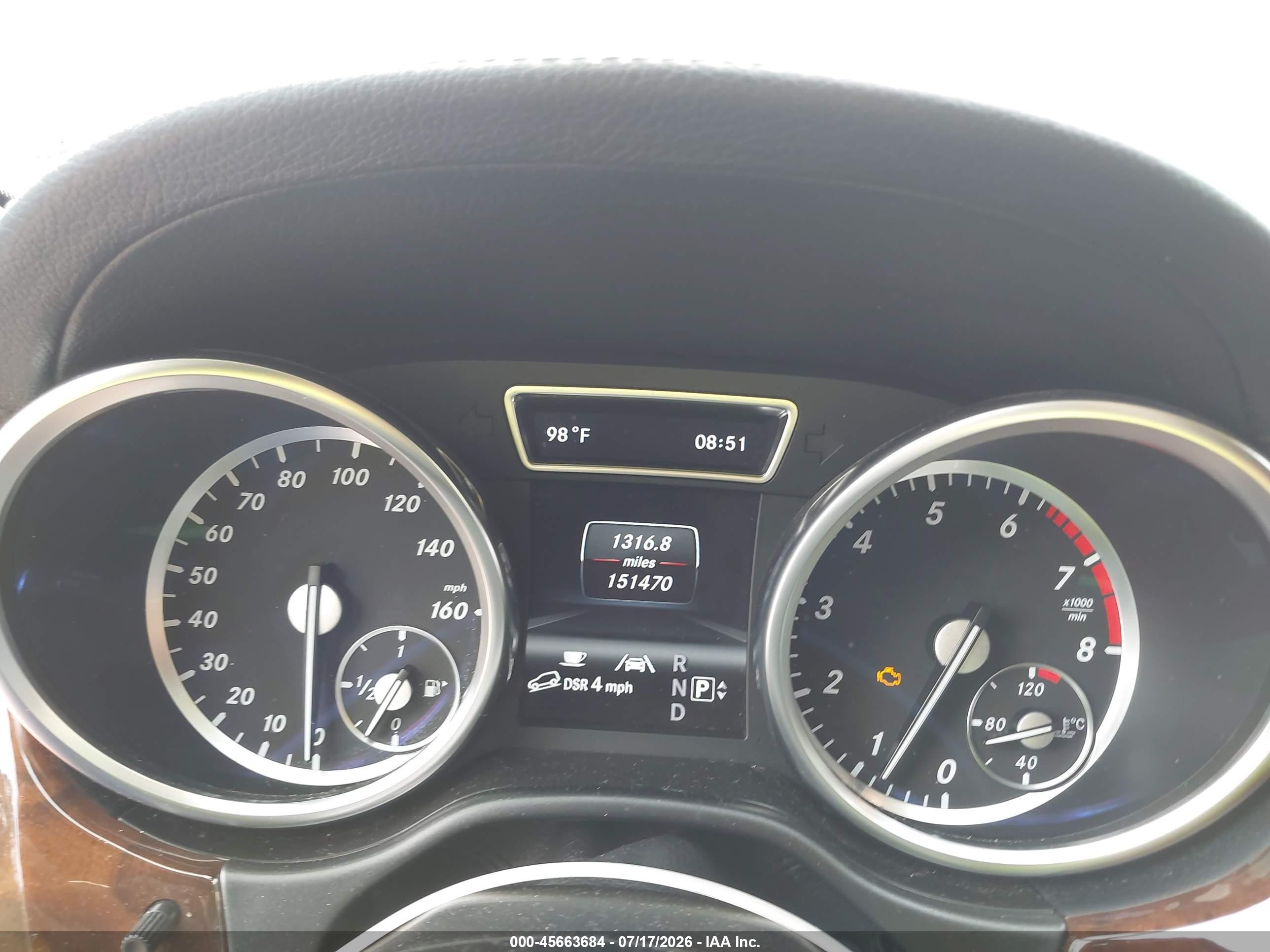2013 Mercedes-benz Gl 450 4matic Blue vin: 4JGDF7CE9DA098280